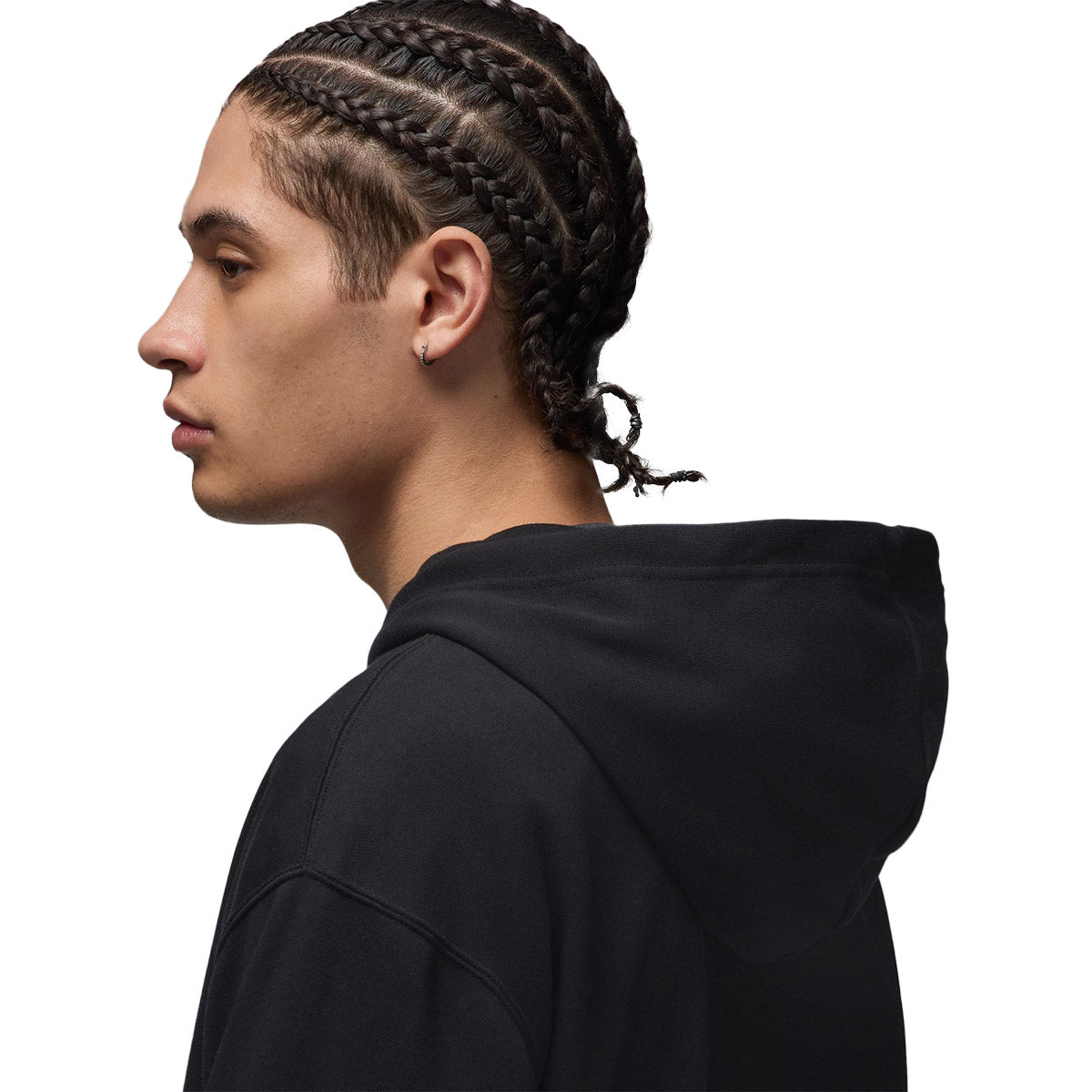 Brooklyn Fleece Men's Pullover Hoodie 'Black/White'