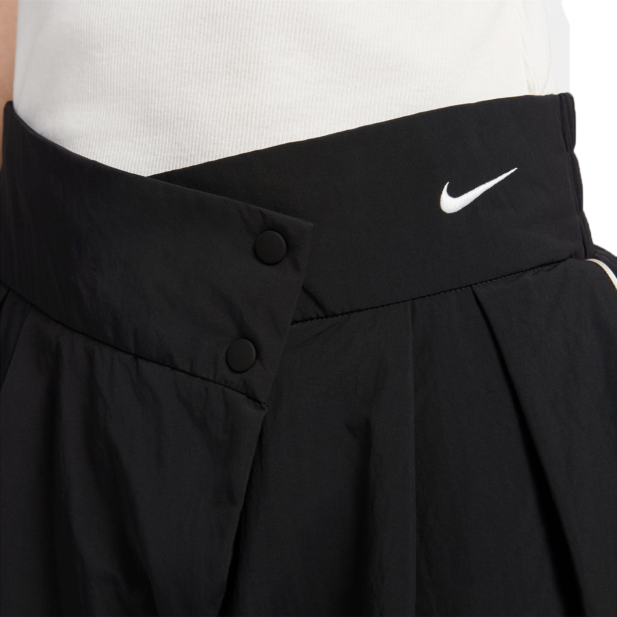 NSW Mid-Rise Asymmetrical Pants 'Black Ore'