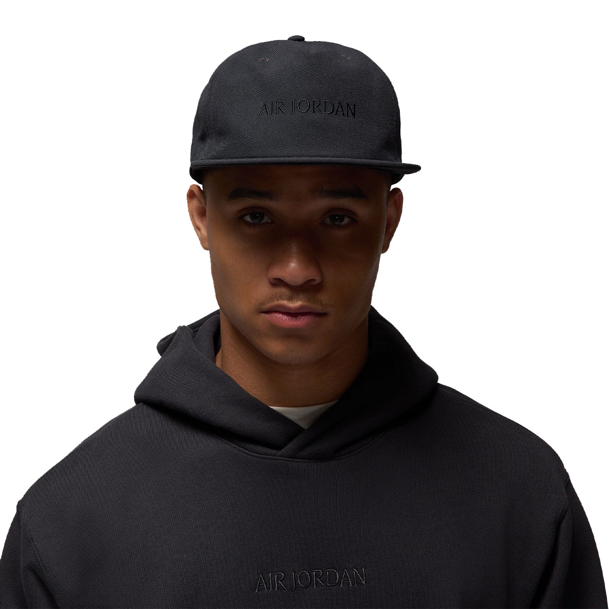 Jordan Pro Unstructured Flat Bill Hat 'Black'