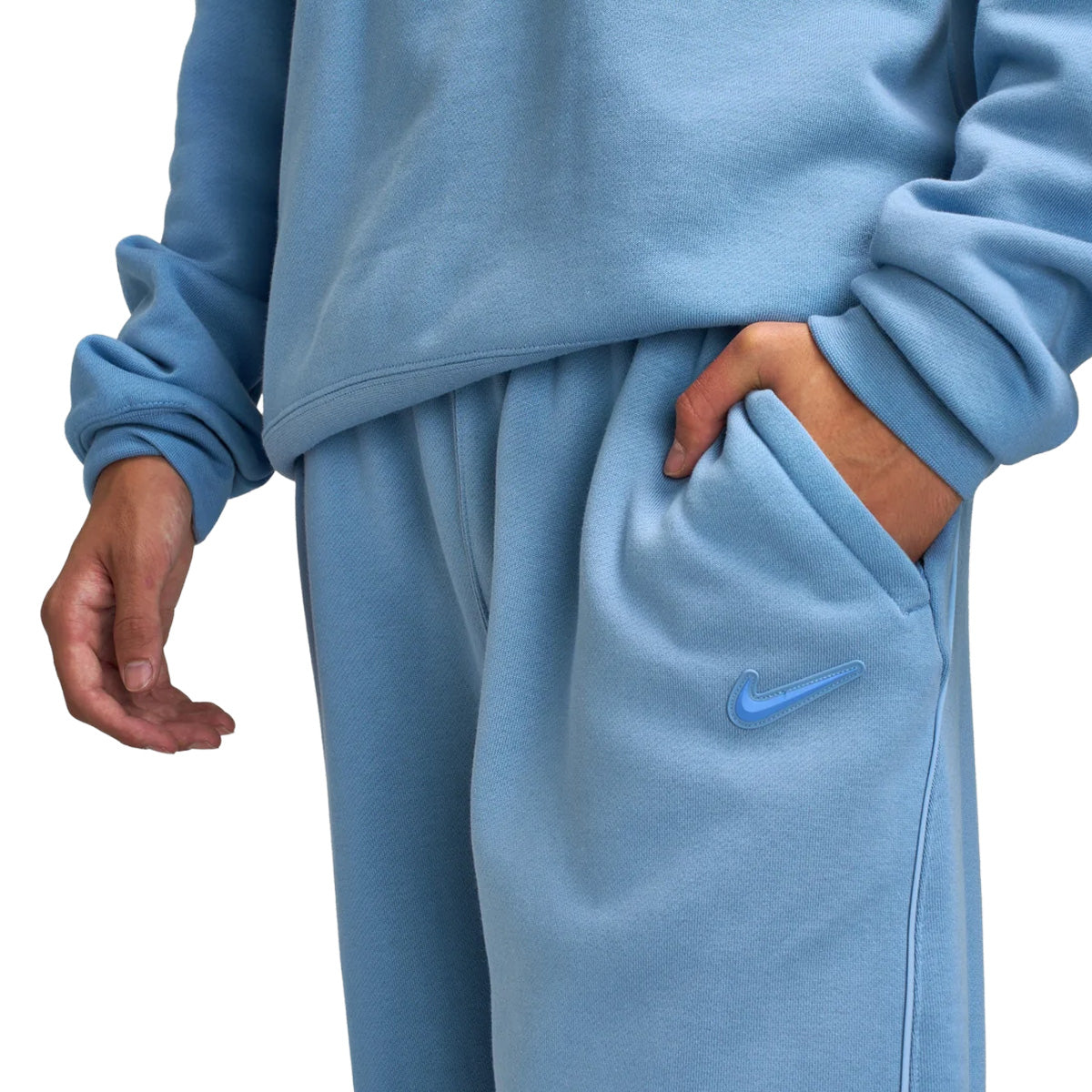 NOCTA Fleece CS Open-Hem Sweatpants 'WORK BLUE/POLAR'