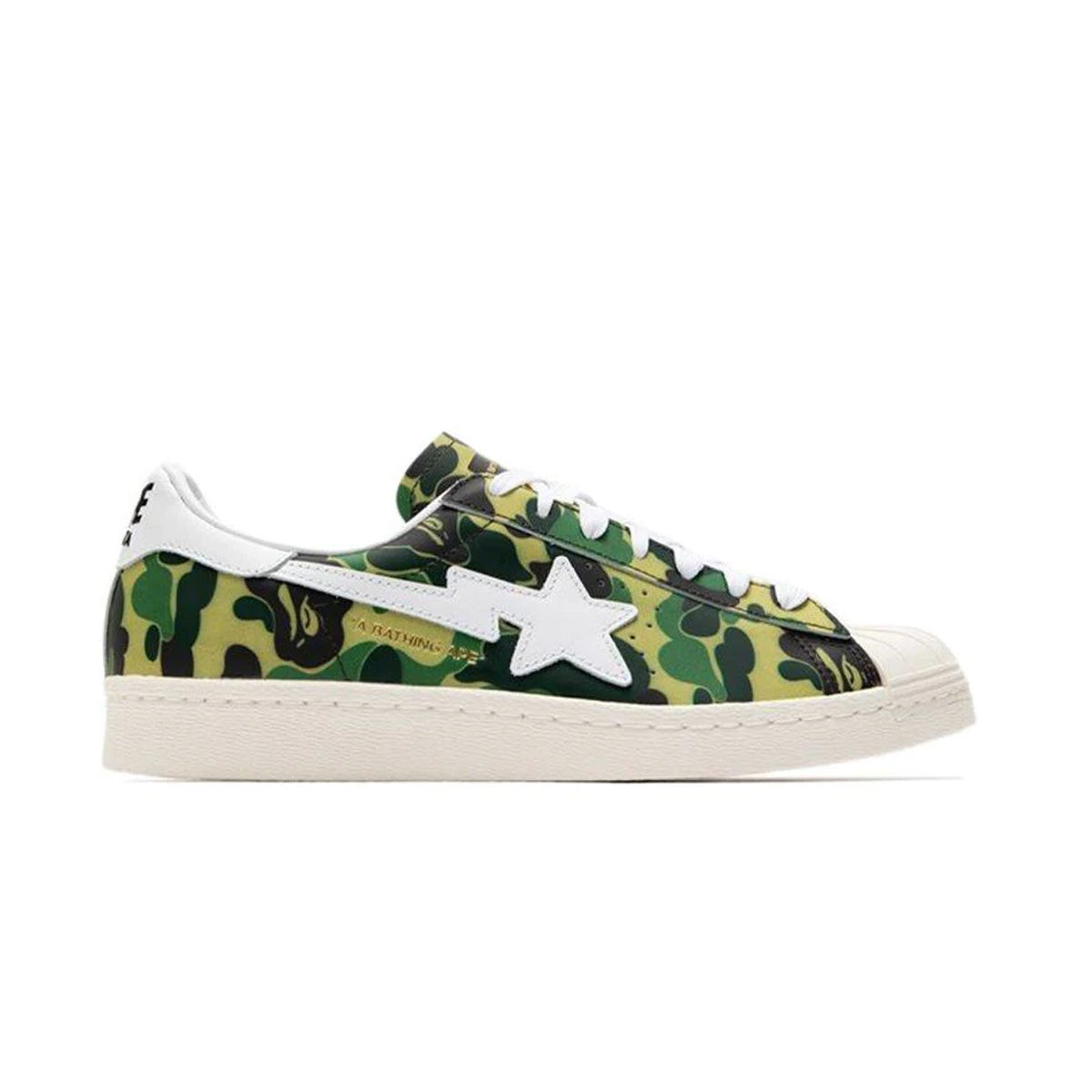 Adidas x Bape Superstar 80s ABC Camo 'Green'