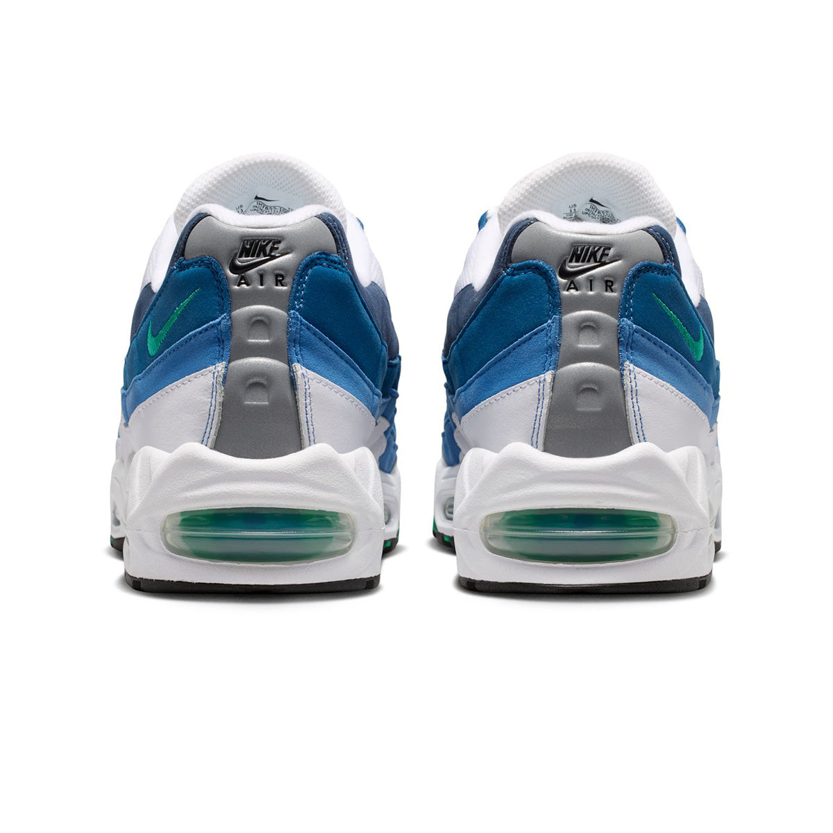 Air Max 95 OG Big Bubble 'WHITE/EMERALD GREEN/LAKE BLUE'