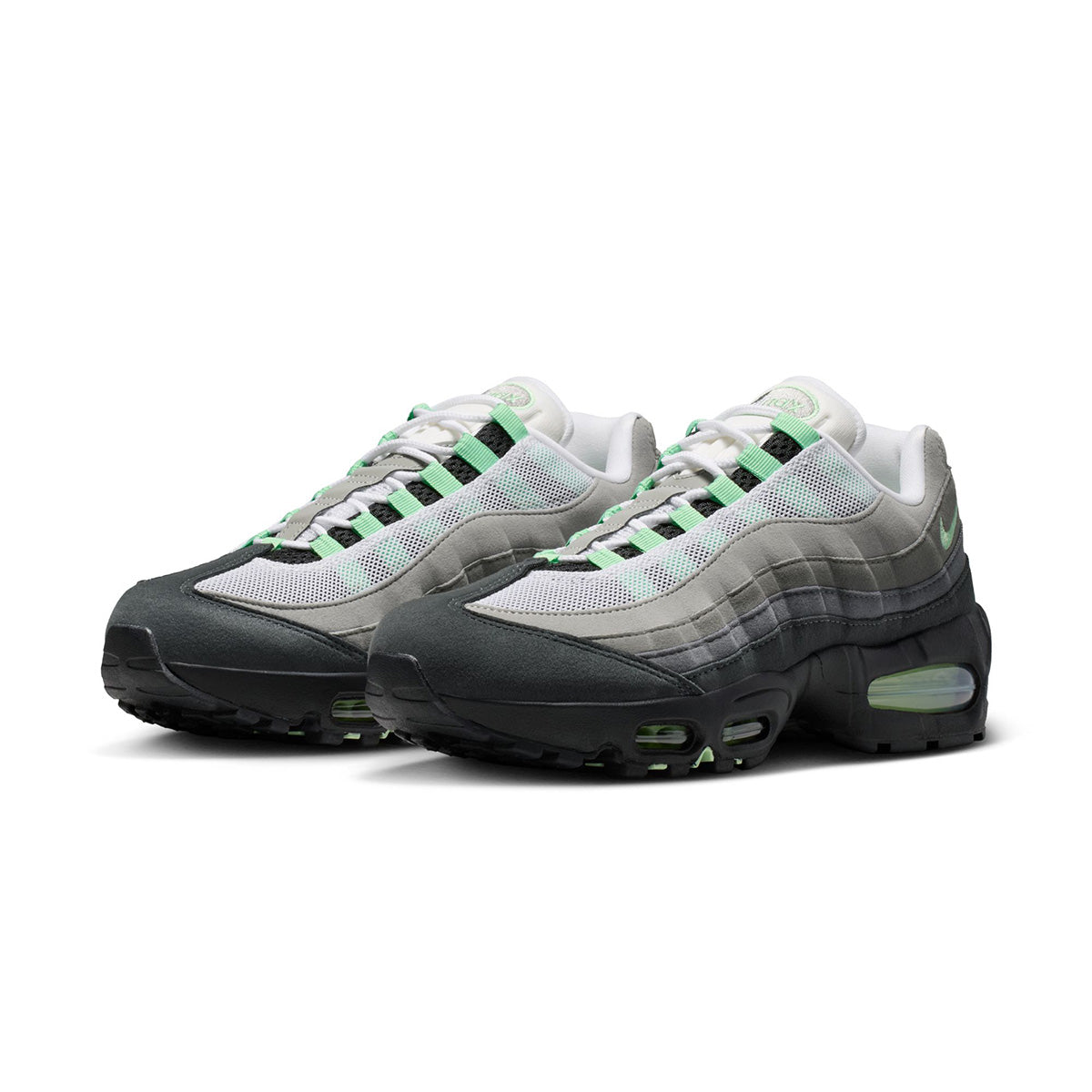 Wmns Air Max 95 Big Bubble 'BLACK/FRESH MINT/WHITE/MEDIUM GREY'