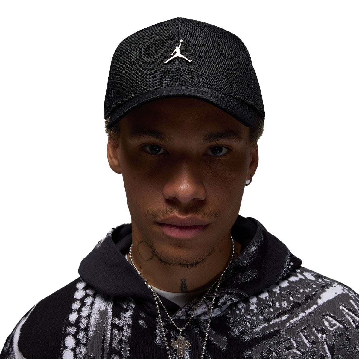 Rise Structured Metal Jumpman Cap 'Black/Gunmetal'