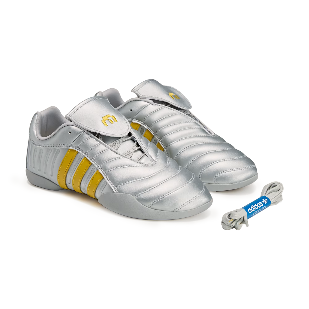 Elite Mei Miaou 'Silver Metallic / Collegiate Navy / Hazy Yellow'