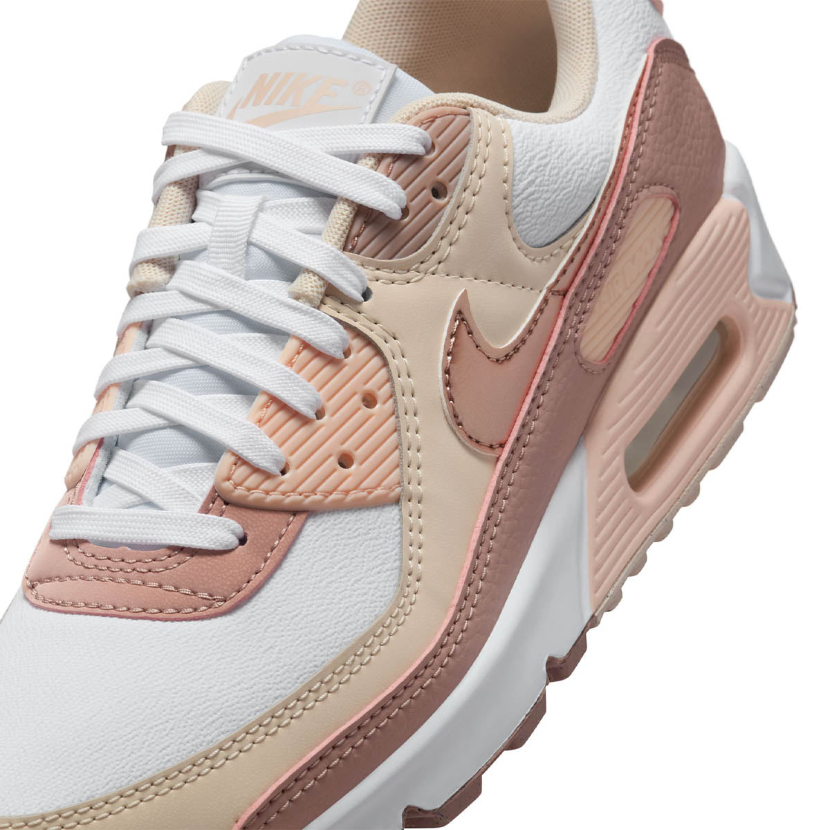 Wmns Air Max 90 NN PRM 'Velvet Brown/Particle Pink'