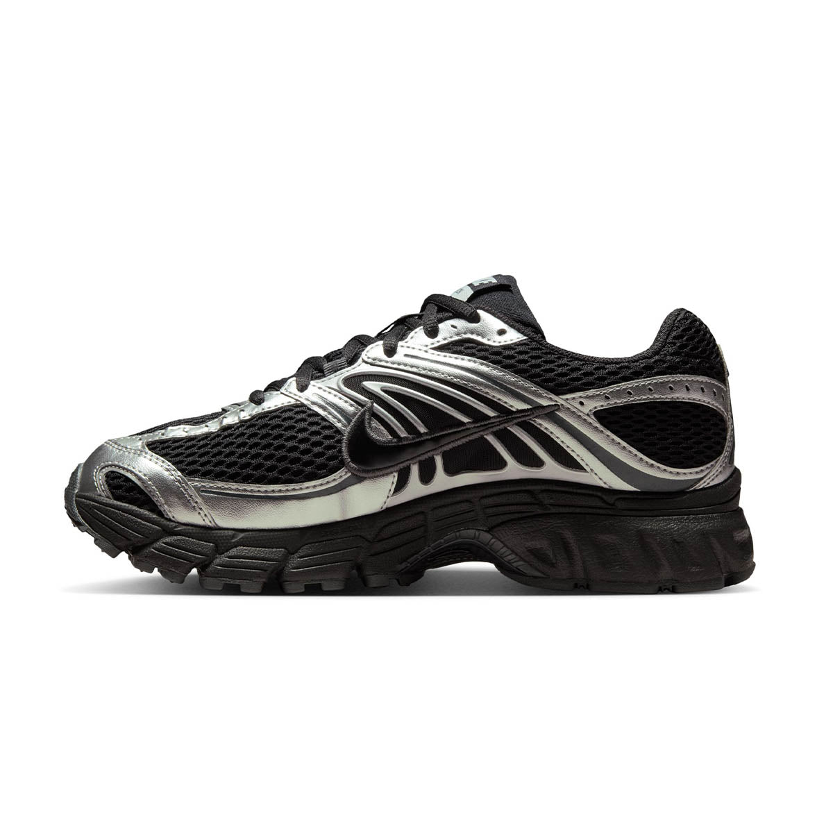 Wmns Air Max Moto 2K 'Black/Metallic Silver'
