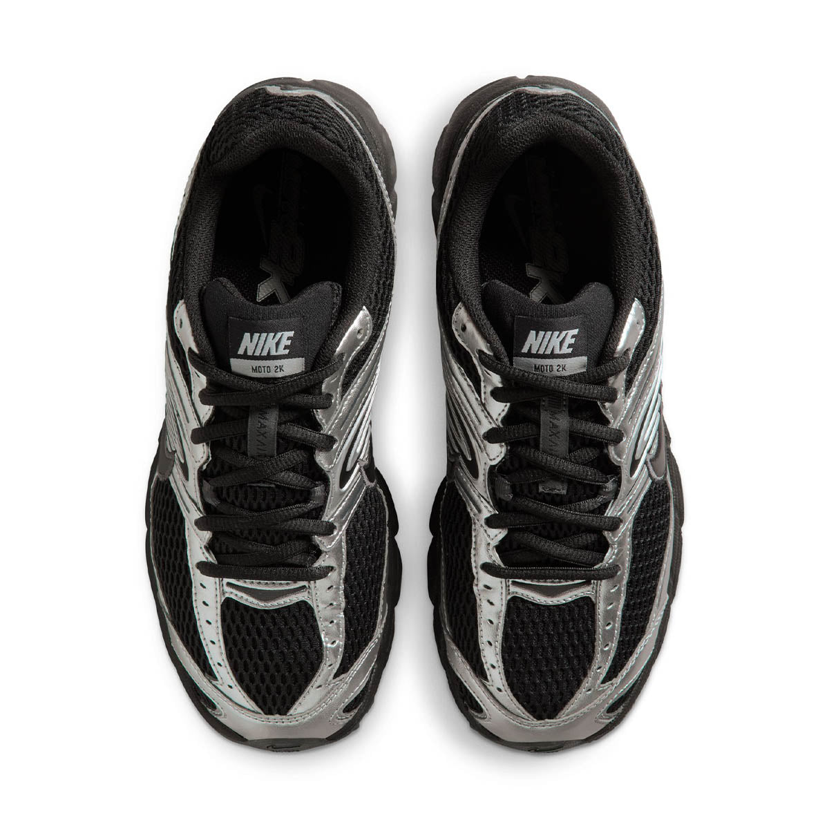 Wmns Air Max Moto 2K 'Black/Metallic Silver'