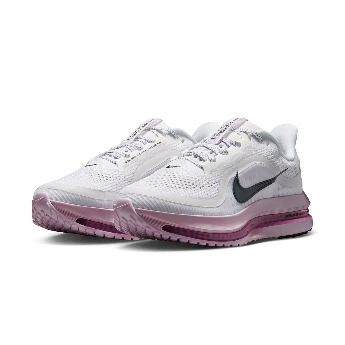 Wmns Pegasus Premium 'WHITE/BLACK/BLEACHED LILAC/LT MAGENTA'