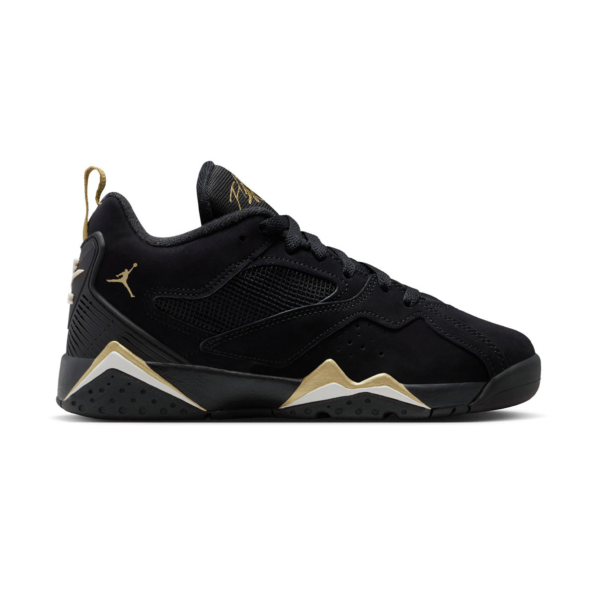 shoes black and gold team jordans