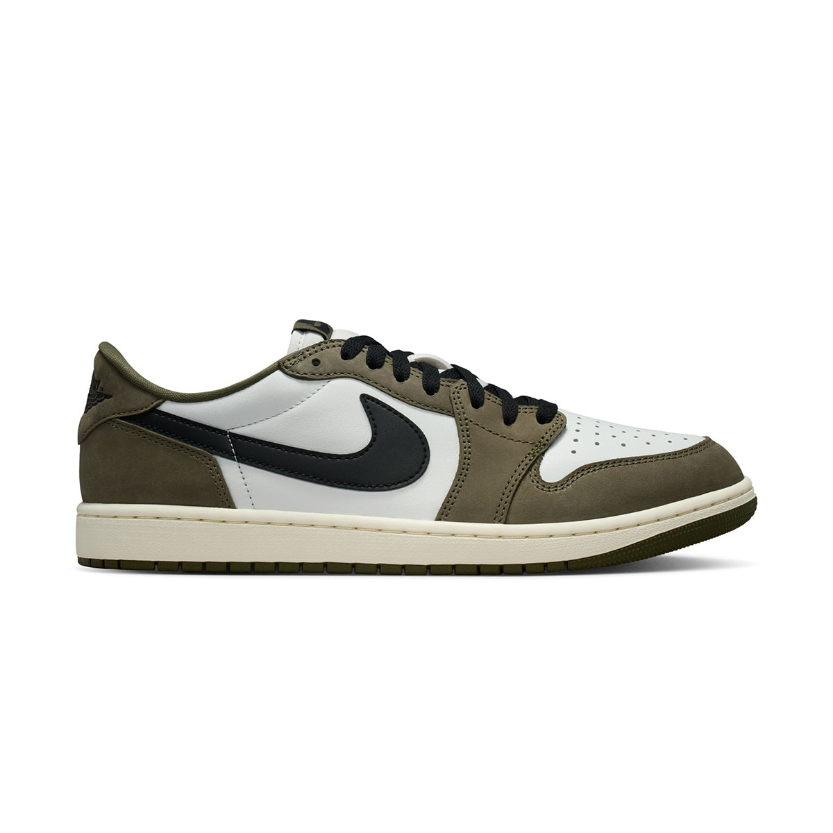 AIR JORDAN 1 RETRO LOW OG 'MEDIUM OLIVE/BLACK-SUMMIT WHITE-SAIL'