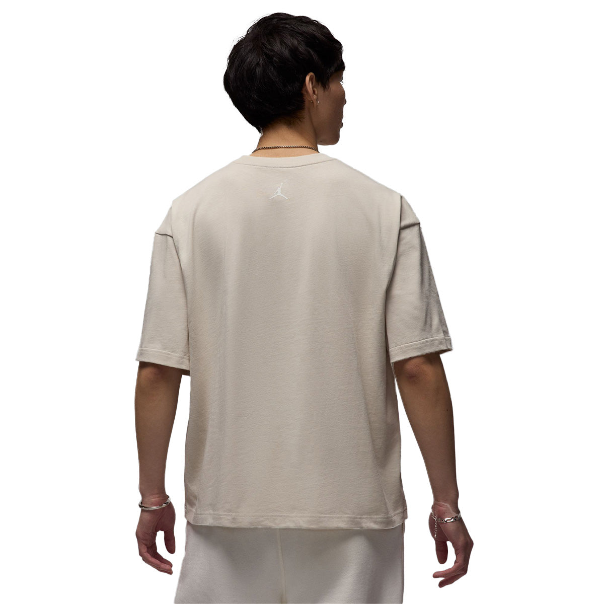 Flight Essentials Boxy Short Sleeve Crew T-Shirt 'Light Orewood Brown/Sail'
