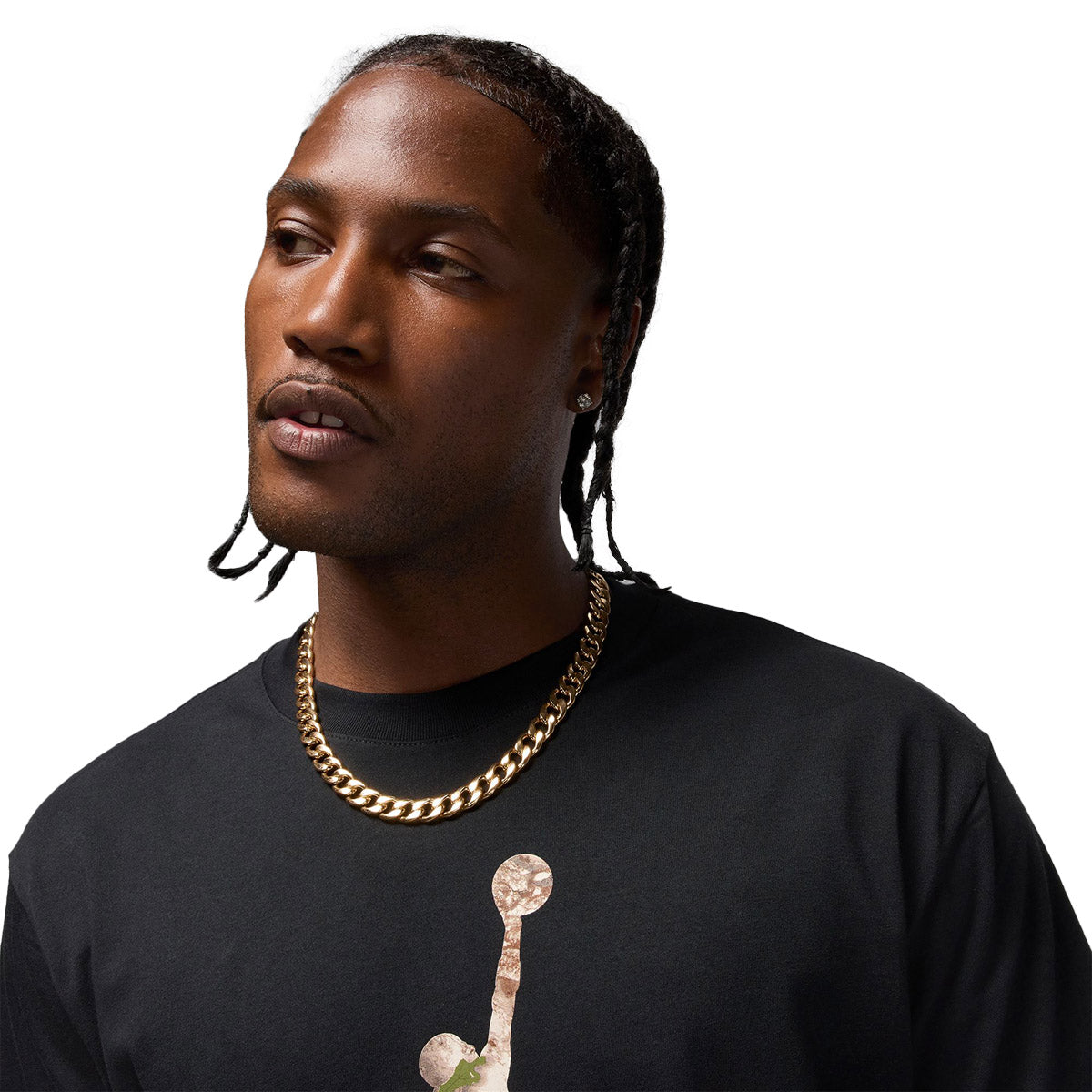 Brooklyn Men's Realtree Jumpman T-Shirt 'Black/Sail'