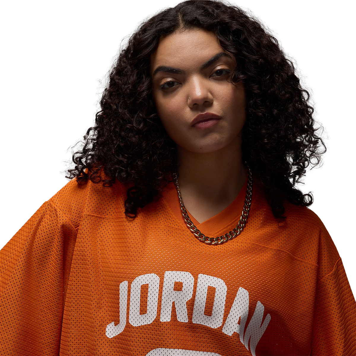 Brooklyn Women's Mesh Top 'Starfish/White'