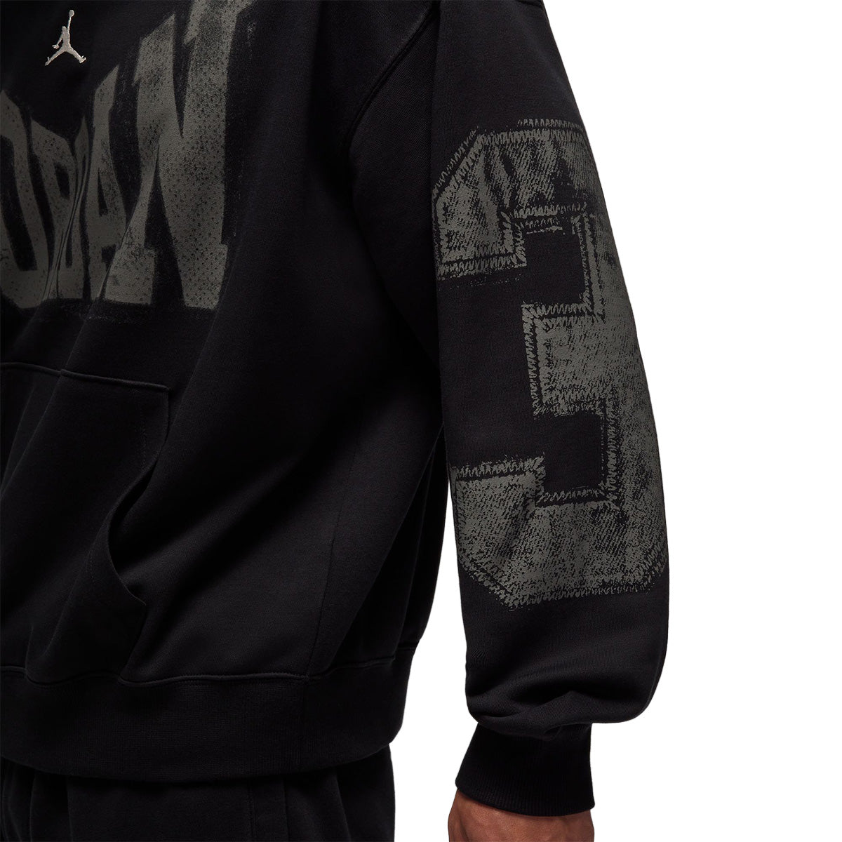 Brooklyn Men's Collegiate Pullover Hoodie 'Black/Sail'