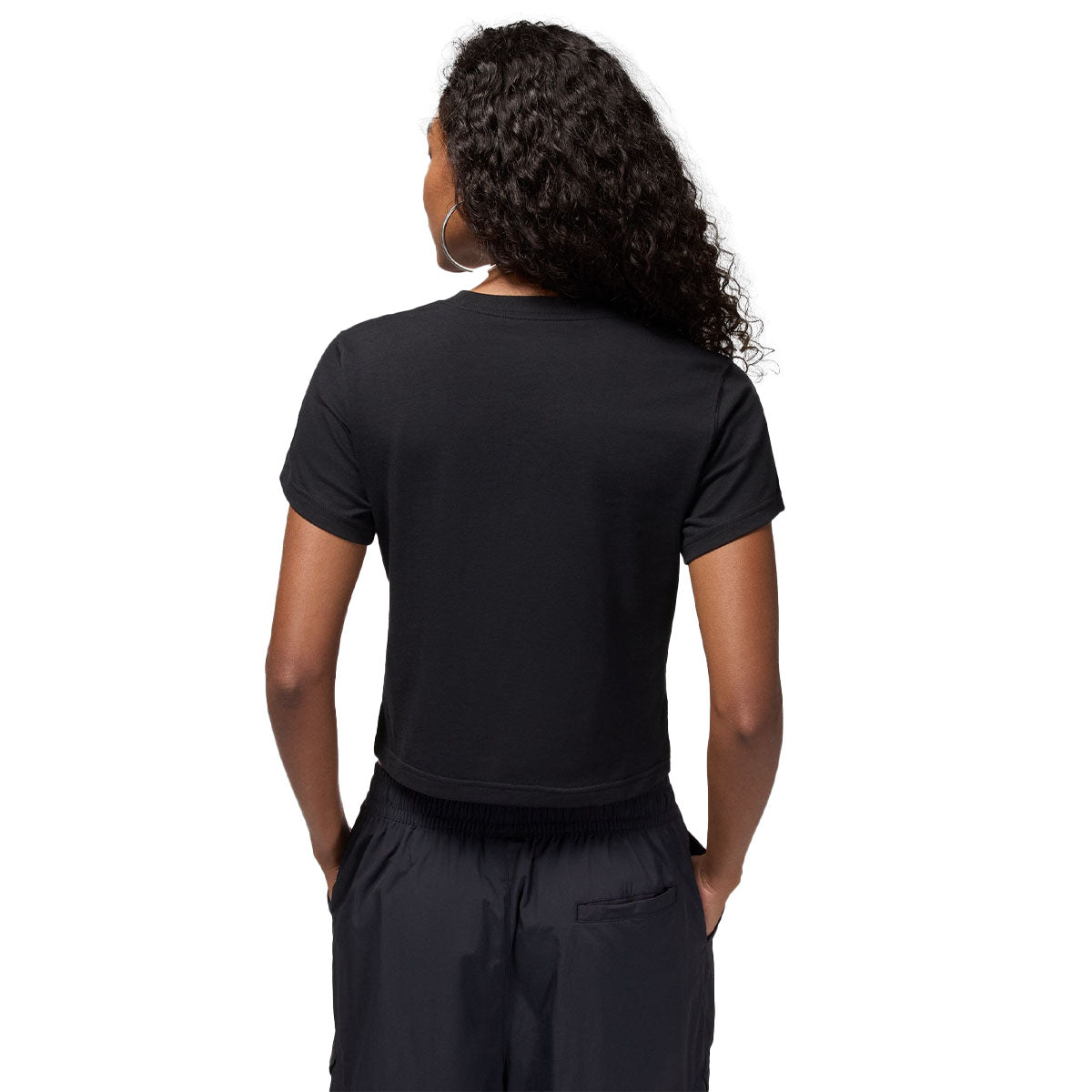 Flight Women's Slim-Fit Graphic T-Shirt 'Black/White'