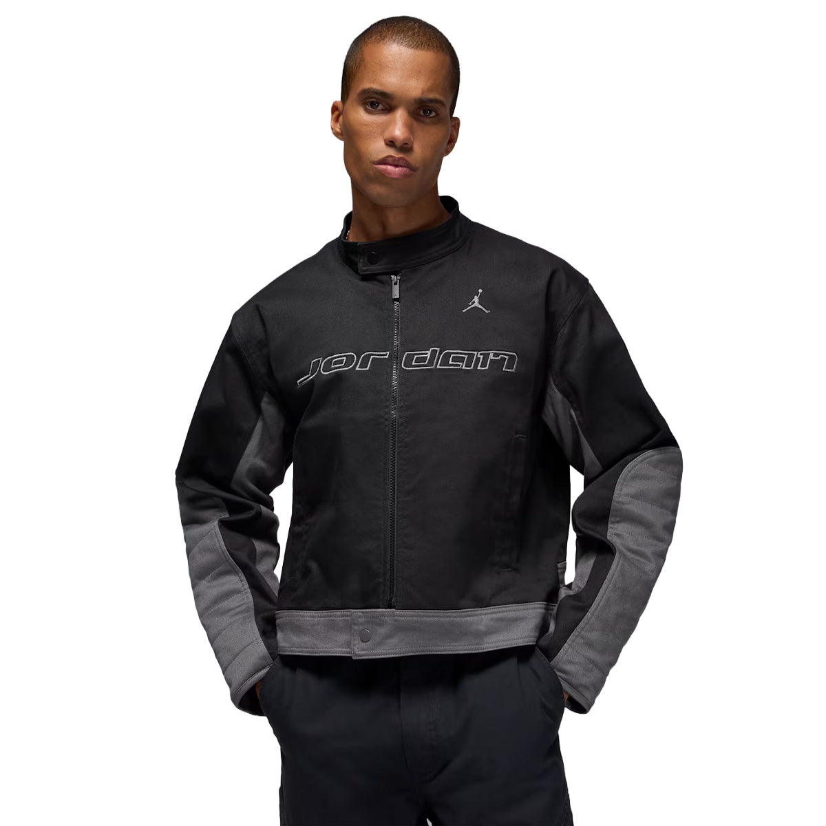 Brooklyn Motorsport Jacket 'Black/Iron Grey/Iron Grey'