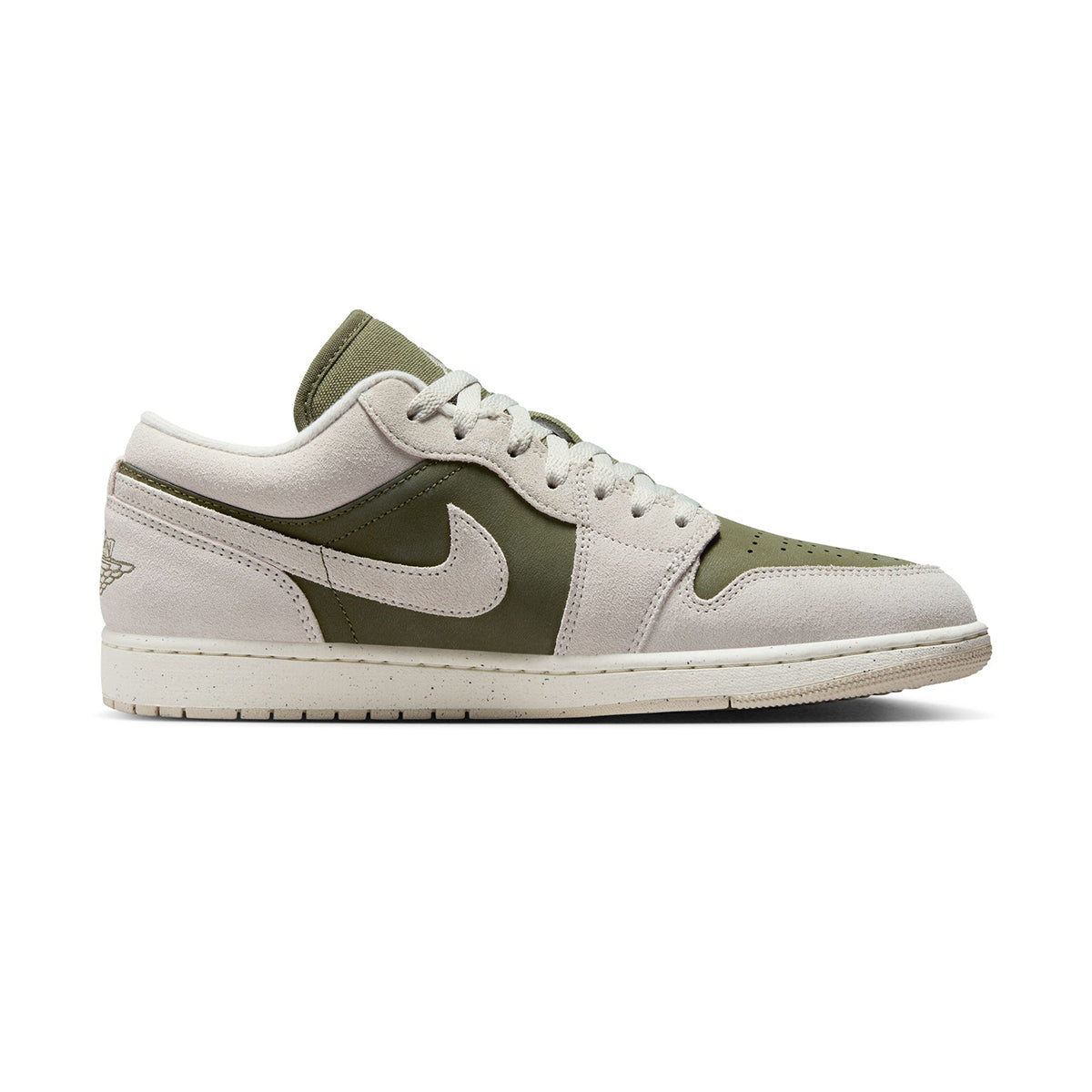 Air Jordan 1 Low 'MEDIUM OLIVE/LT OREWOOD BRN-SAIL'