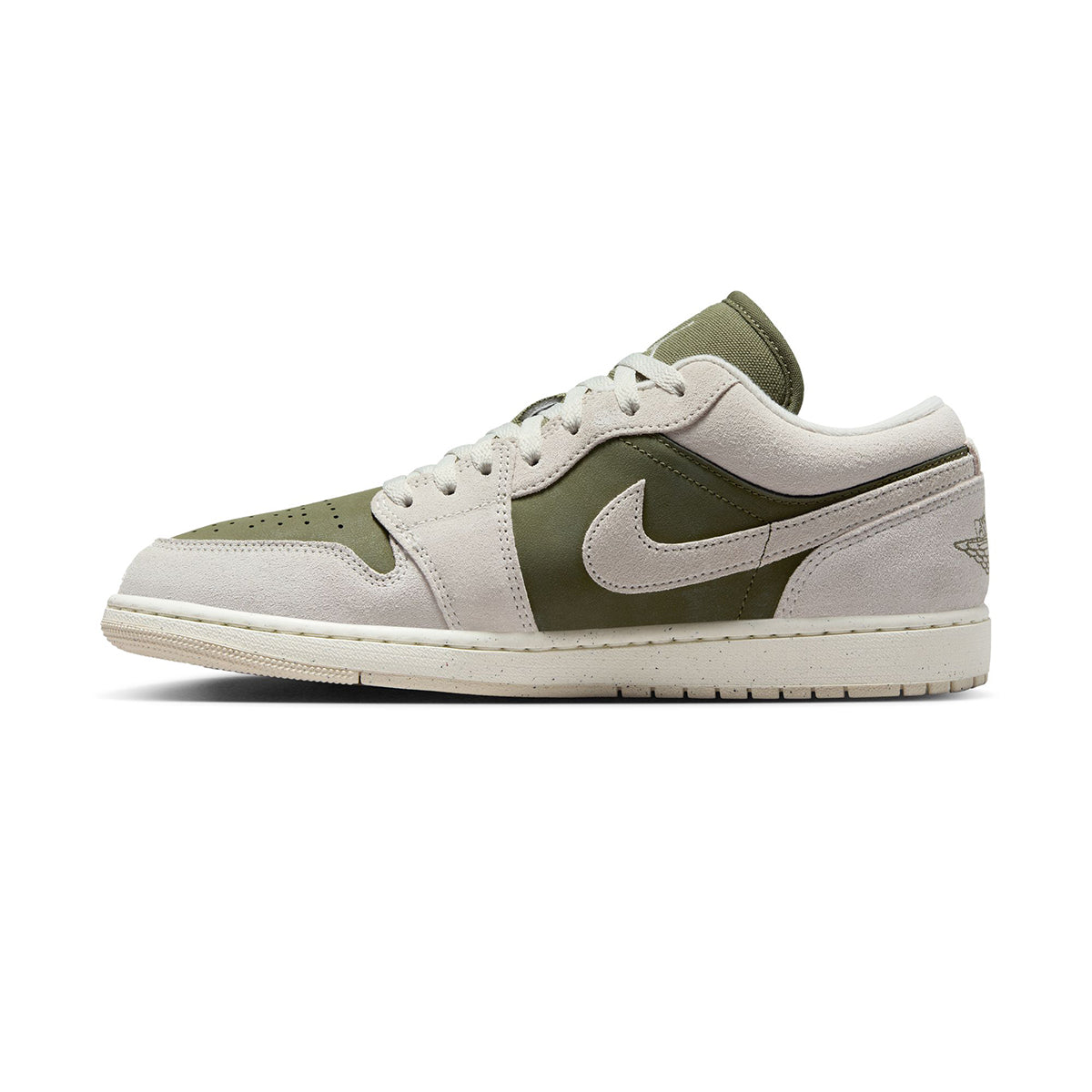 Air Jordan 1 Low 'MEDIUM OLIVE/LT OREWOOD BRN-SAIL'