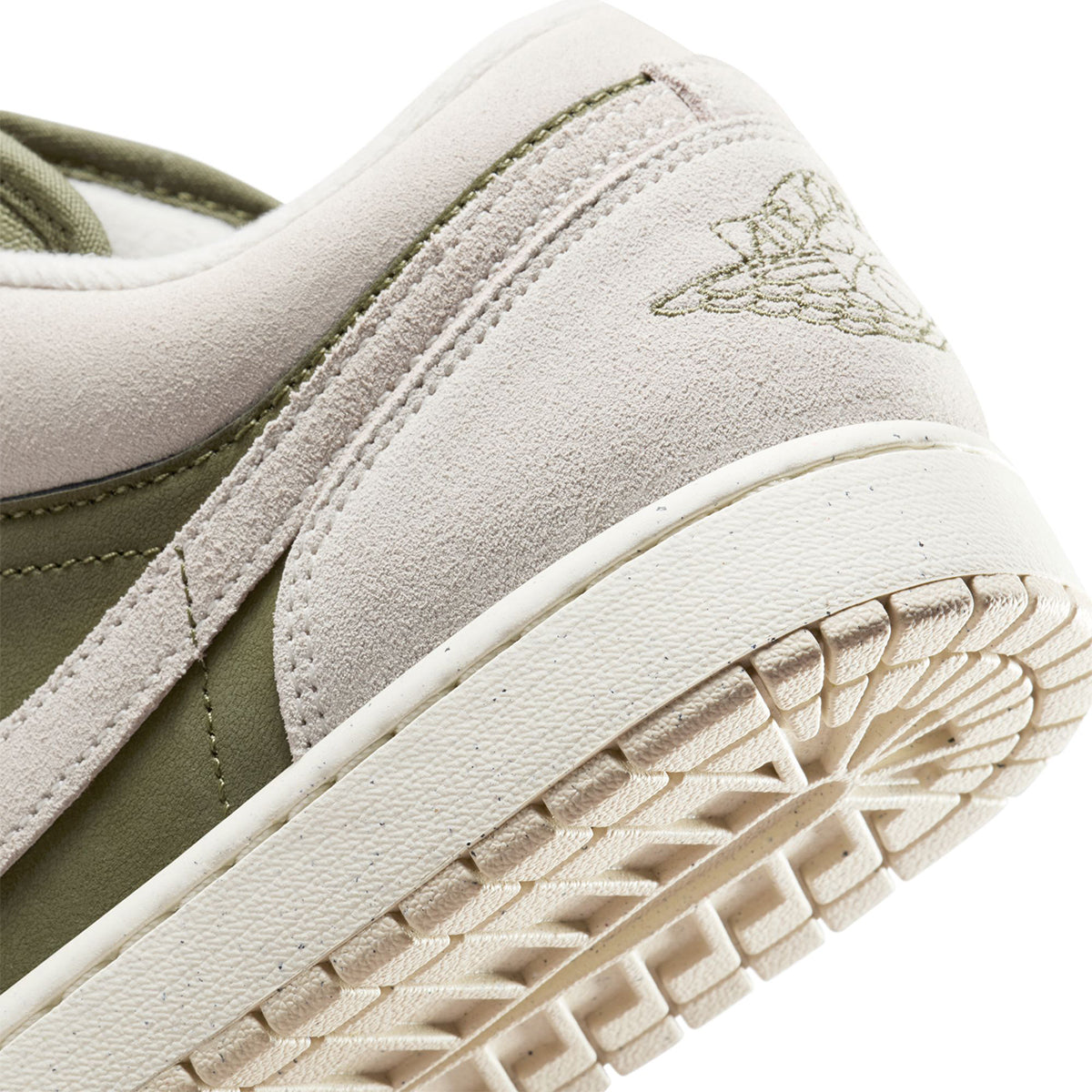 Air Jordan 1 Low 'MEDIUM OLIVE/LT OREWOOD BRN-SAIL'