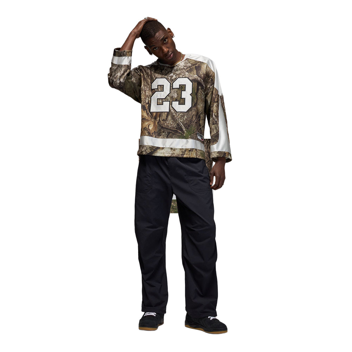 Brooklyn
Men's Realtree Hockey Jersey 'Medium Olive/Sail/Sail'