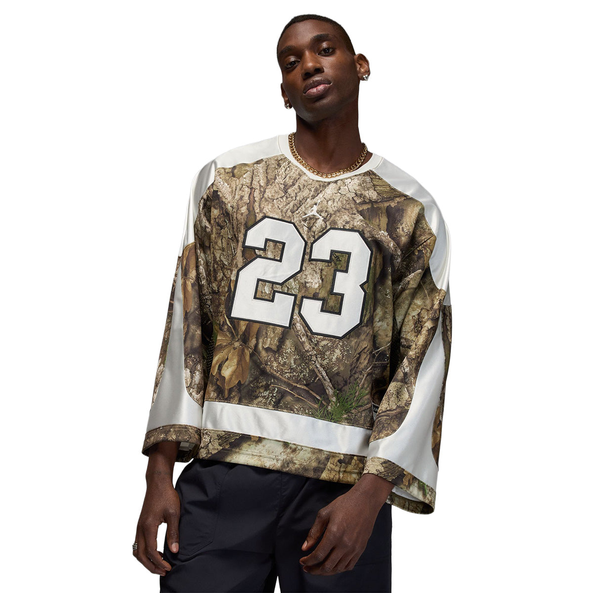 Brooklyn
Men's Realtree Hockey Jersey 'Medium Olive/Sail/Sail'