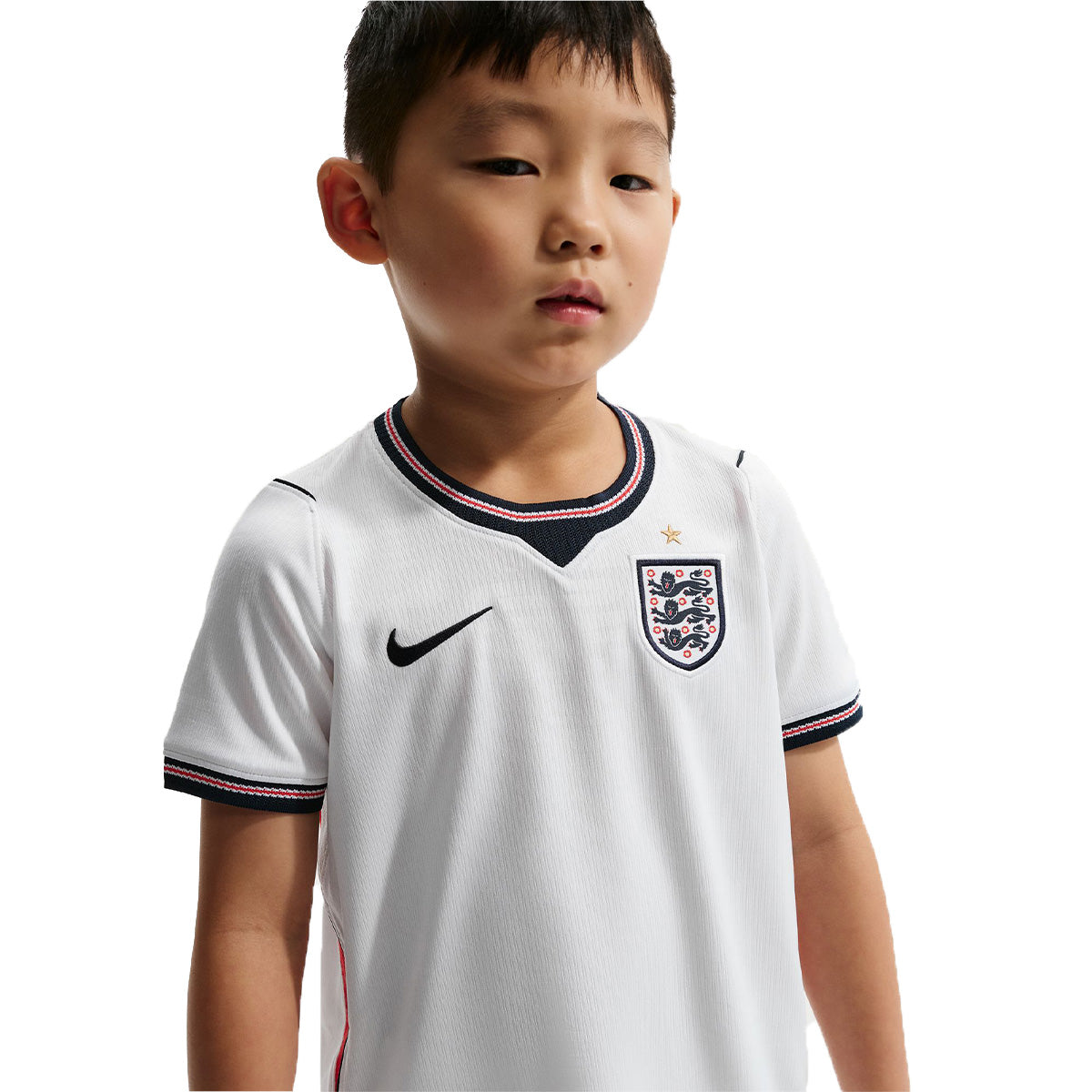 England 2026 Stadium Home Little Kids' Soccer 3-Piece Kit 'WHITE/SPEED RED/OBSIDIAN/OBSIDIAN'