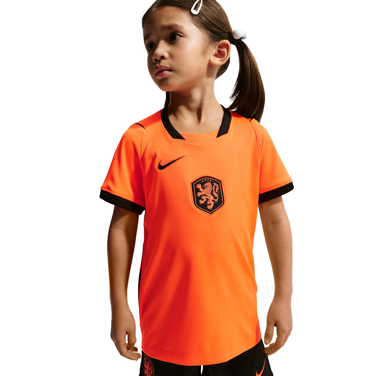Netherlands 2026 Stadium Home Little Kids' Soccer 3-Piece Kit 'ORANGE'