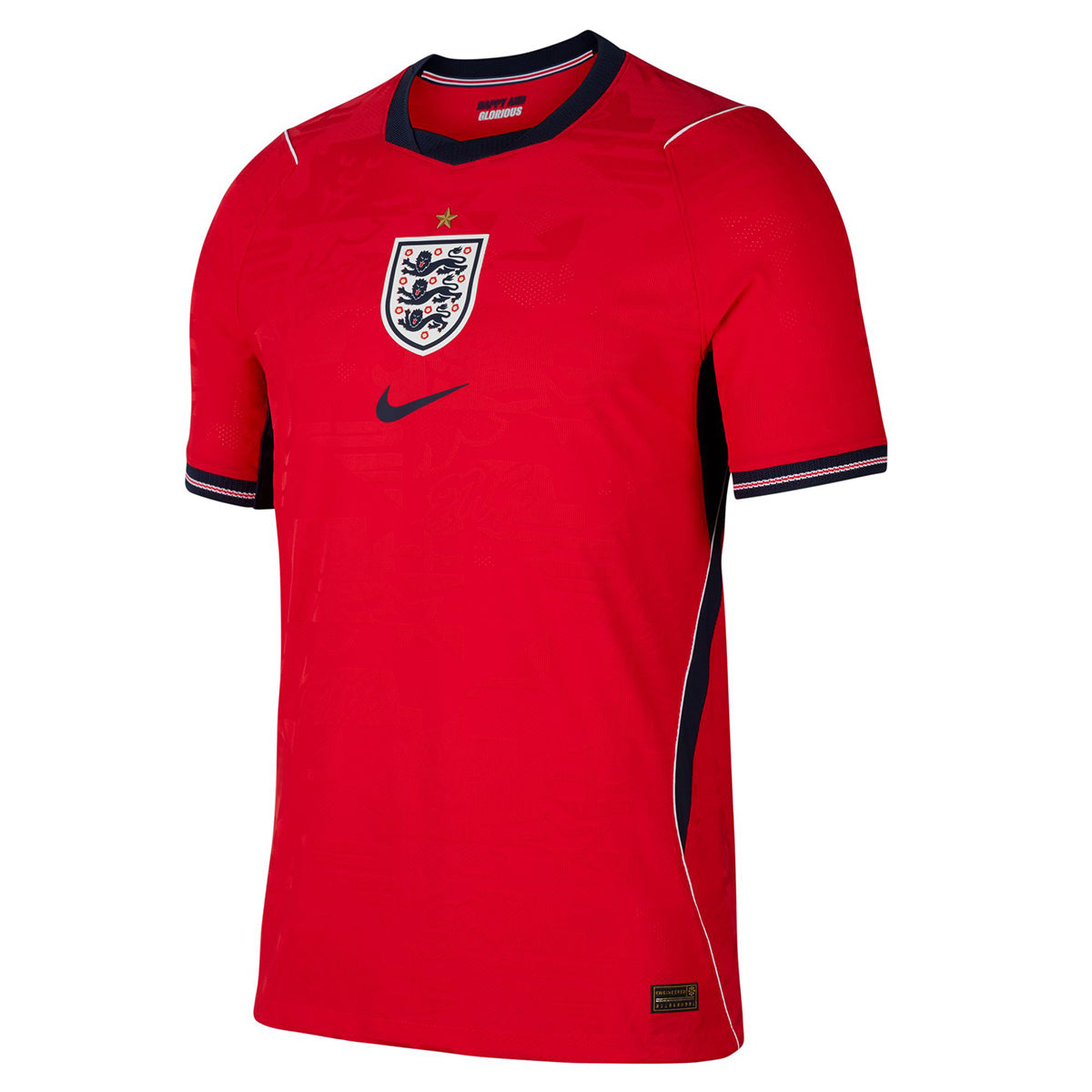 England National Team 2026 Match Away Aero-FIT Soccer Jersey 'SPEED RED/OBSIDIAN/WHITE/OBSIDIAN'