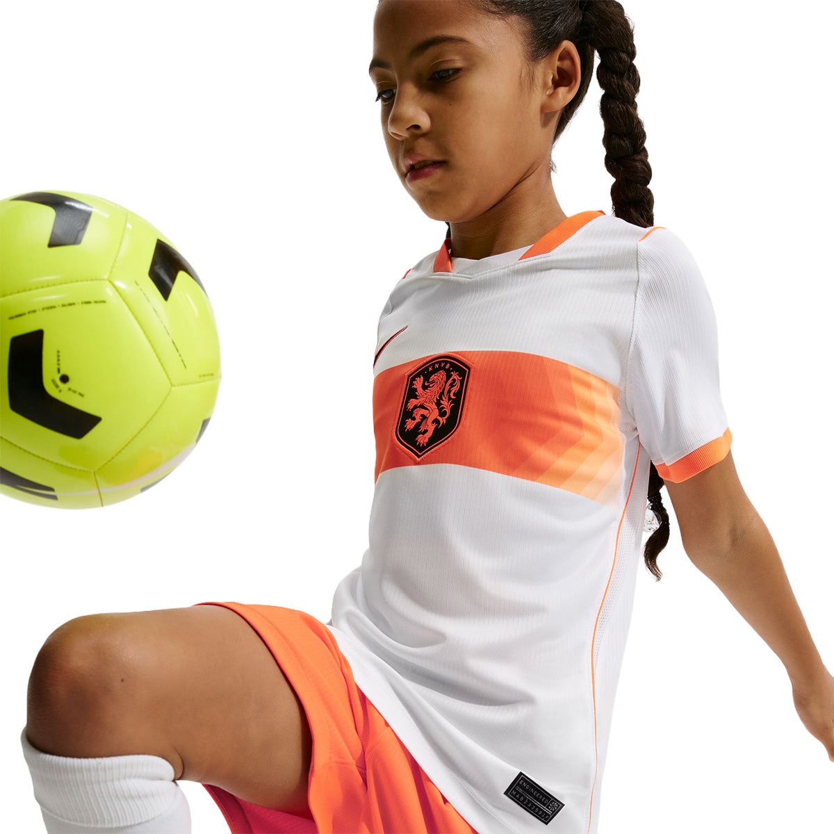 Netherlands 2026 Stadium Away Kids Jersey