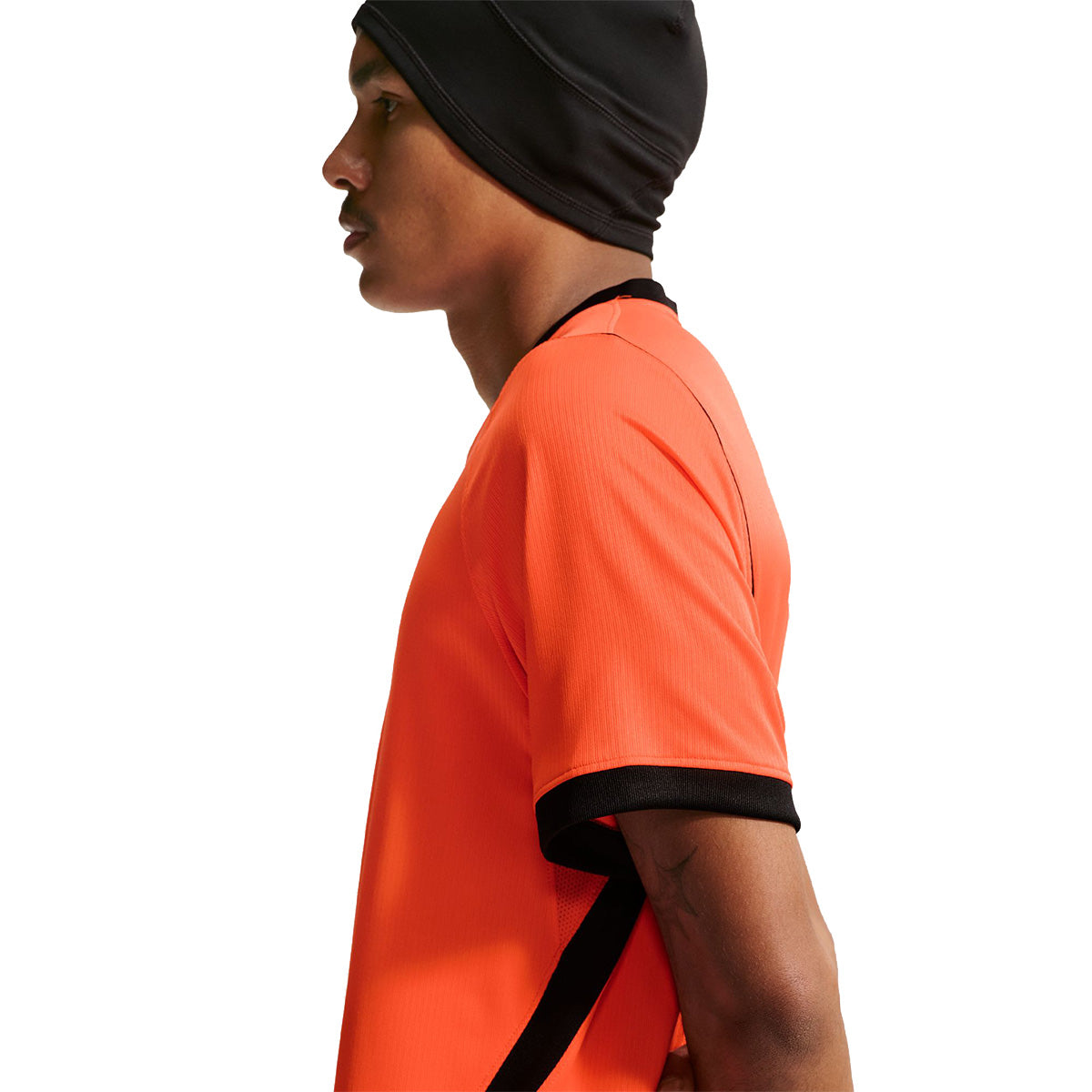 Netherlands 2026 Stadium Home Dri-FIT Soccer Jersey 'HYPER CRIMSON/BLACK'