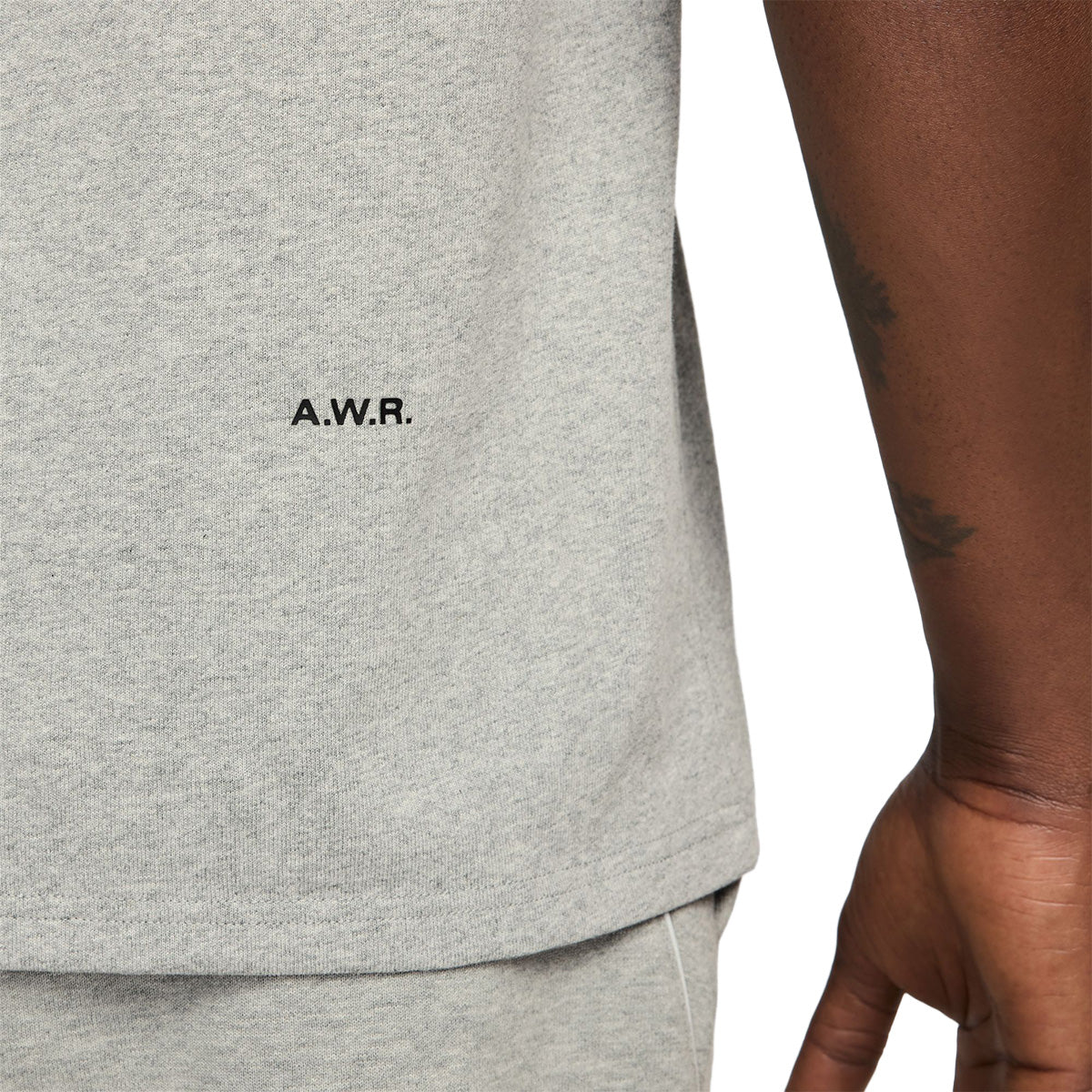 NRG NOCTA CS TEE SS 'DK GREY HEATHER/BLACK'