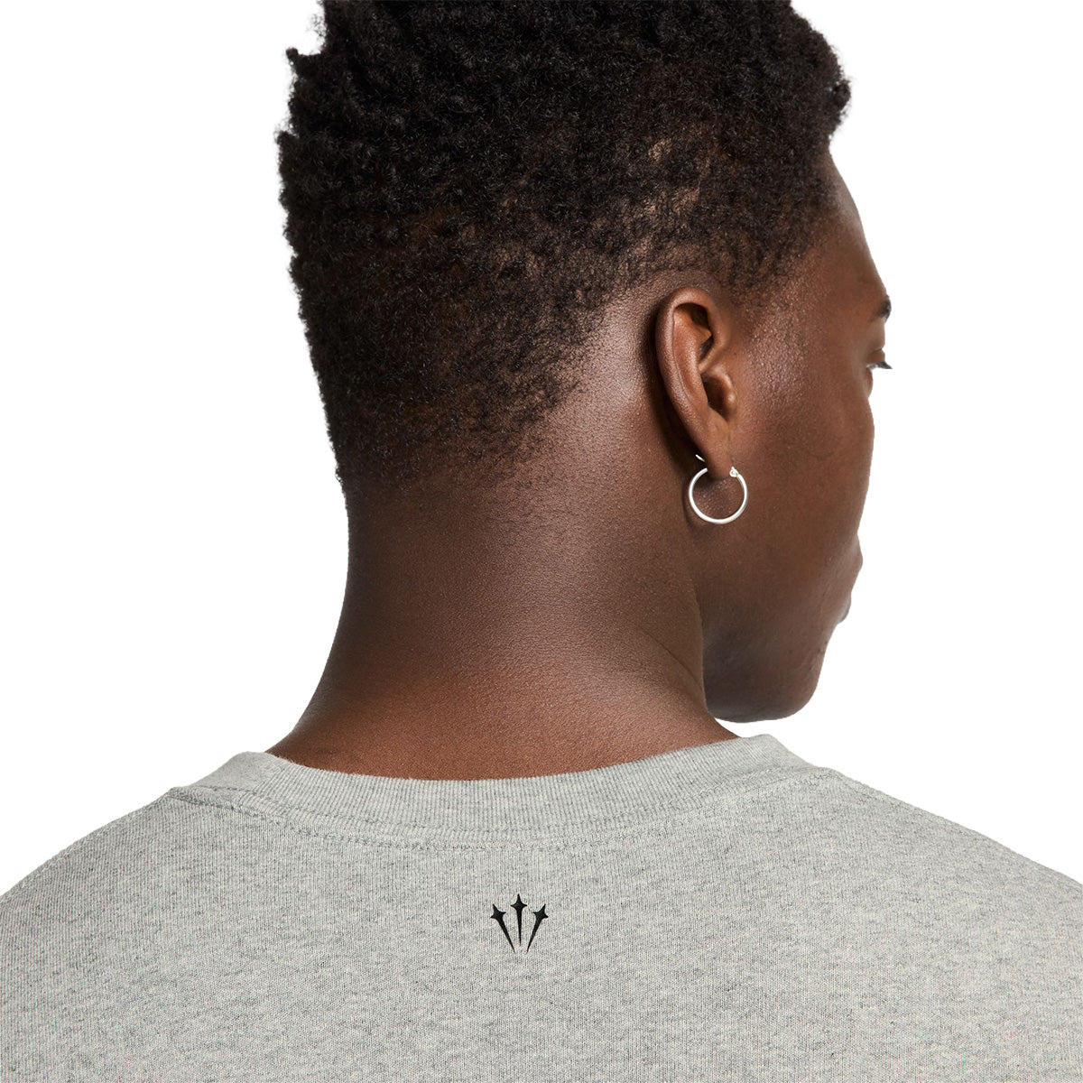 NRG NOCTA CS TEE SS 'DK GREY HEATHER/BLACK'