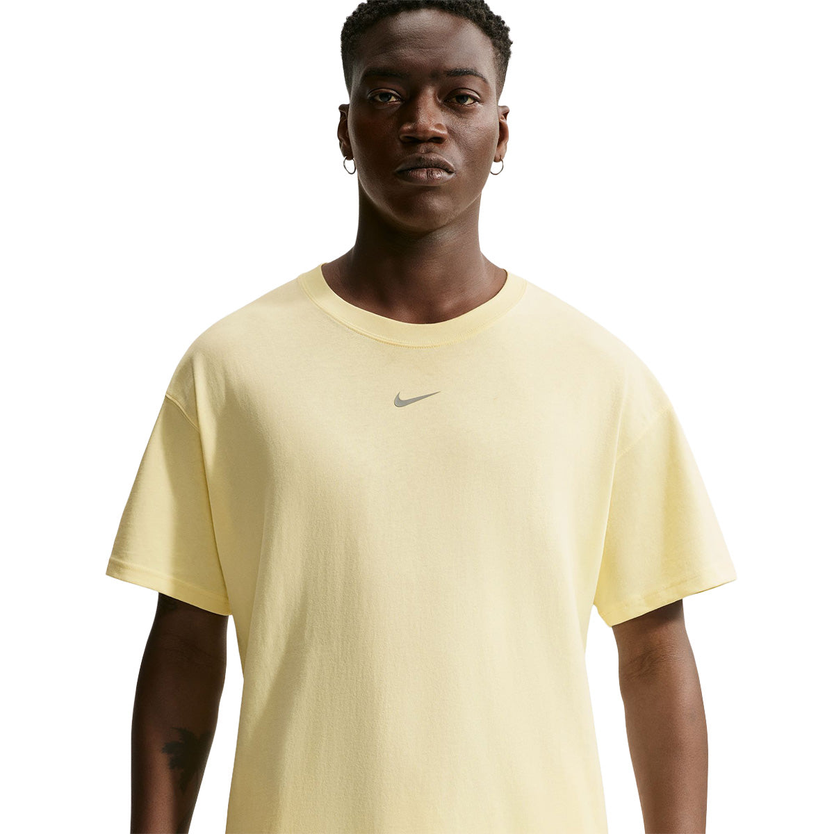 Nocta Mens Short Sleeve T-shirt 'ALABASTER/STEALTH'