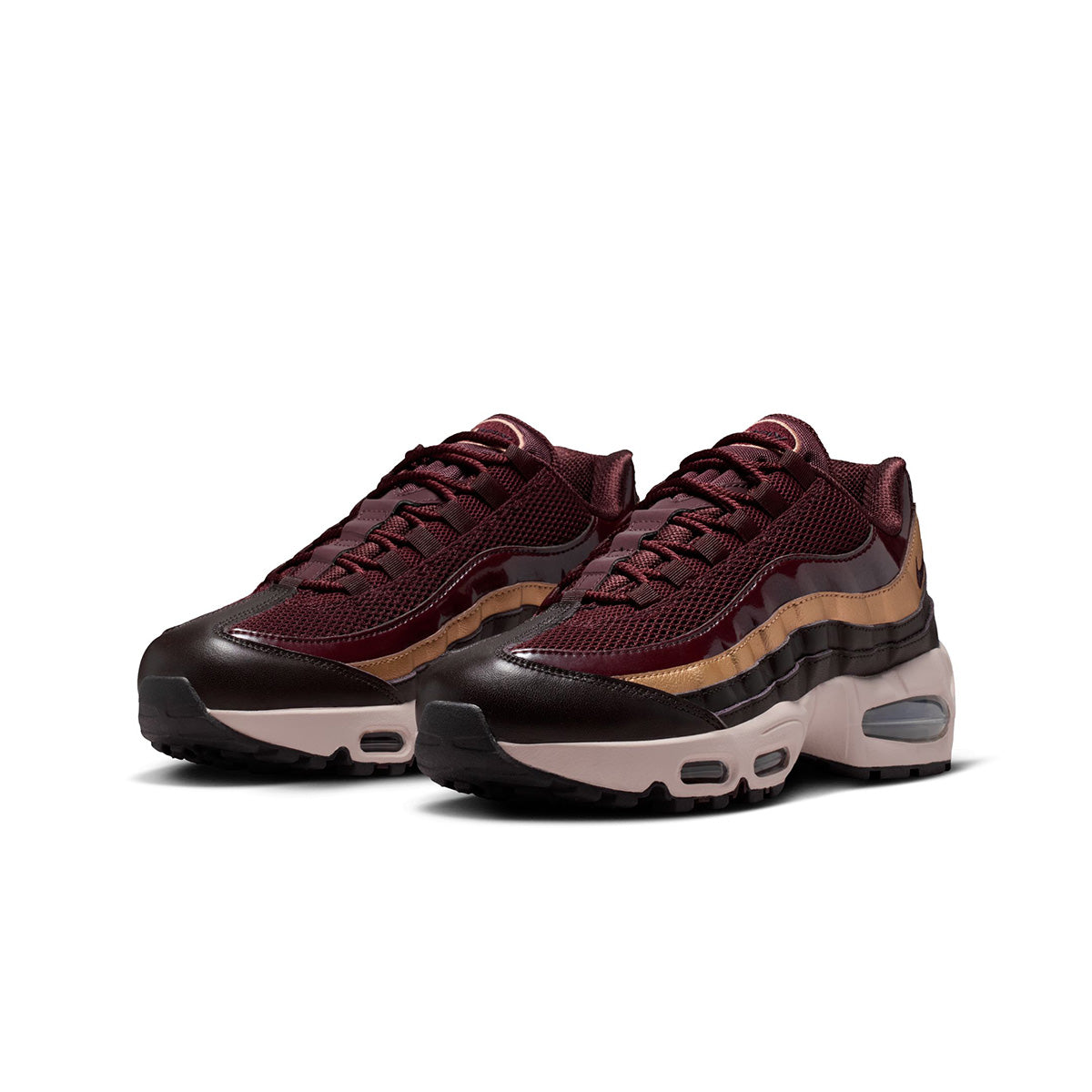 Wmns Air Max 95 SE 'BURGUNDY CRUSH/MTLC RED BRONZE'