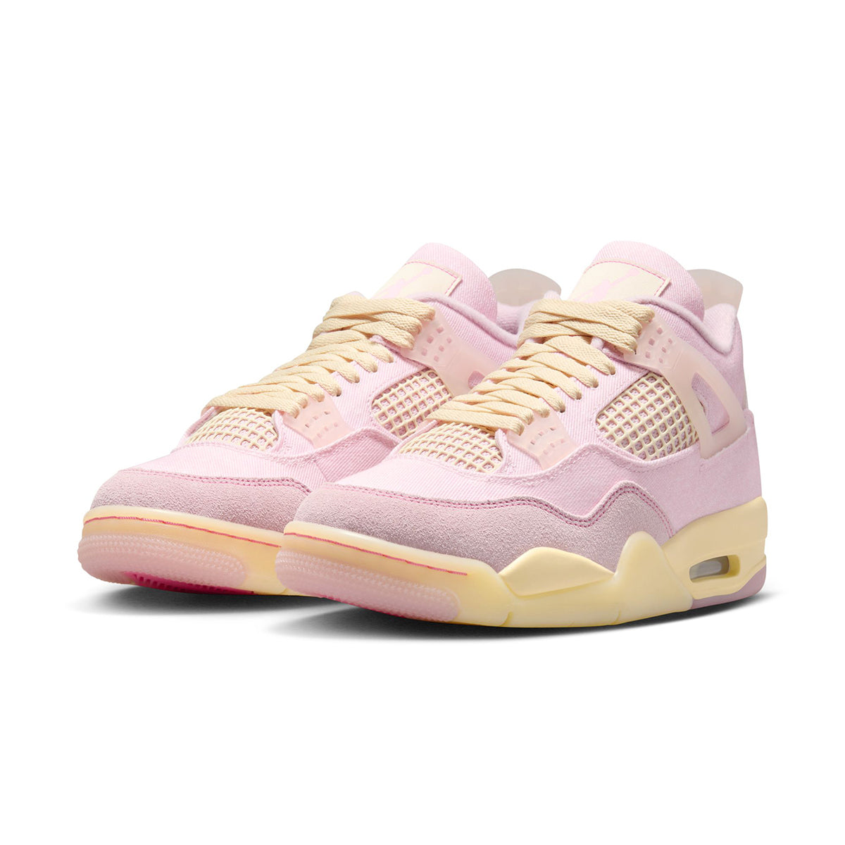 Wmns Air Jordan 4 Retro Pearl Pink/Iced Carmine'