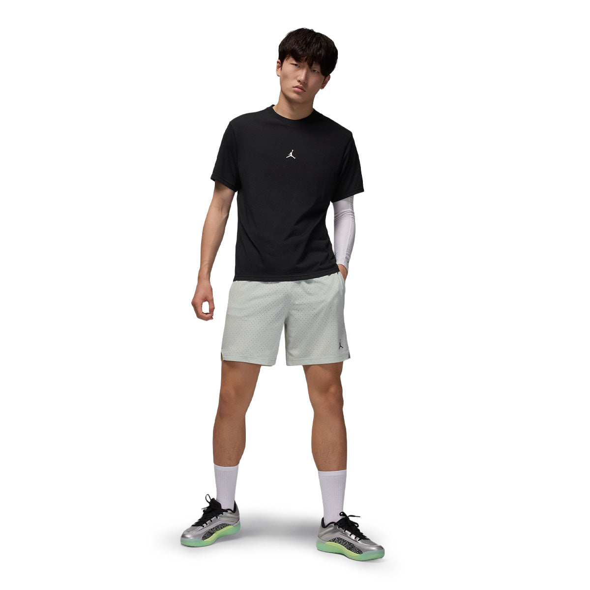 Men's Dri-FIT Jumpman T-Shirt 'BLACK/WHITE'