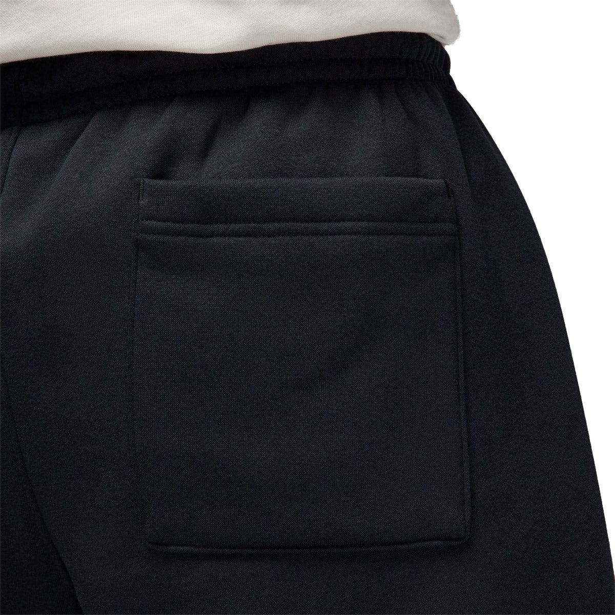 Brooklyn Fleece Men's Oversized Open-Hem Trousers 'Black/Sail'
