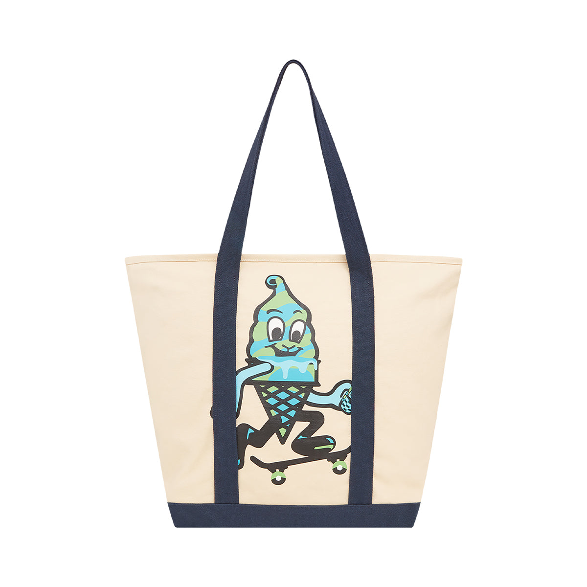 Team EU Skate Cone Totebag 'Ecru Navy'