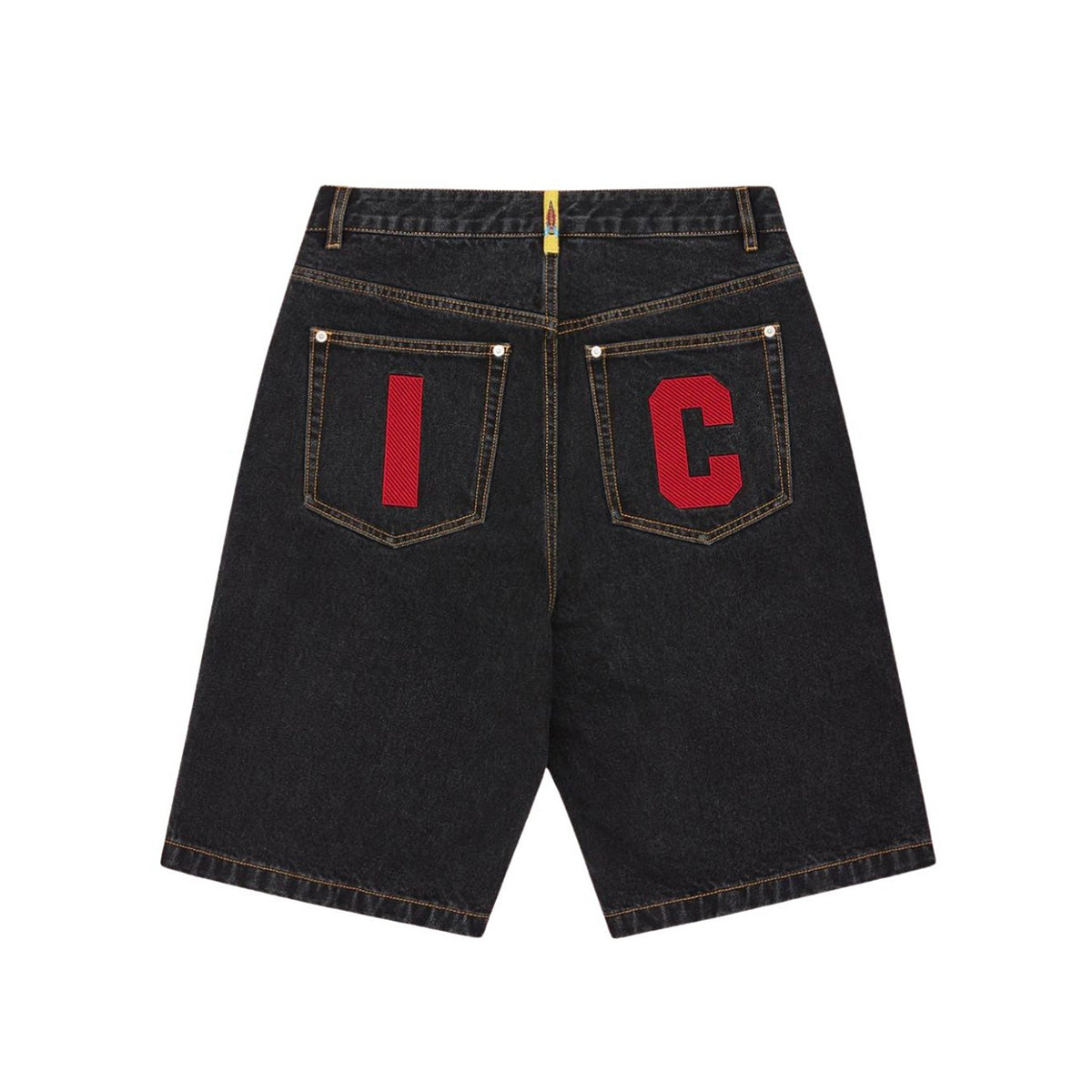 Running Dog Denim Shorts 'Black'