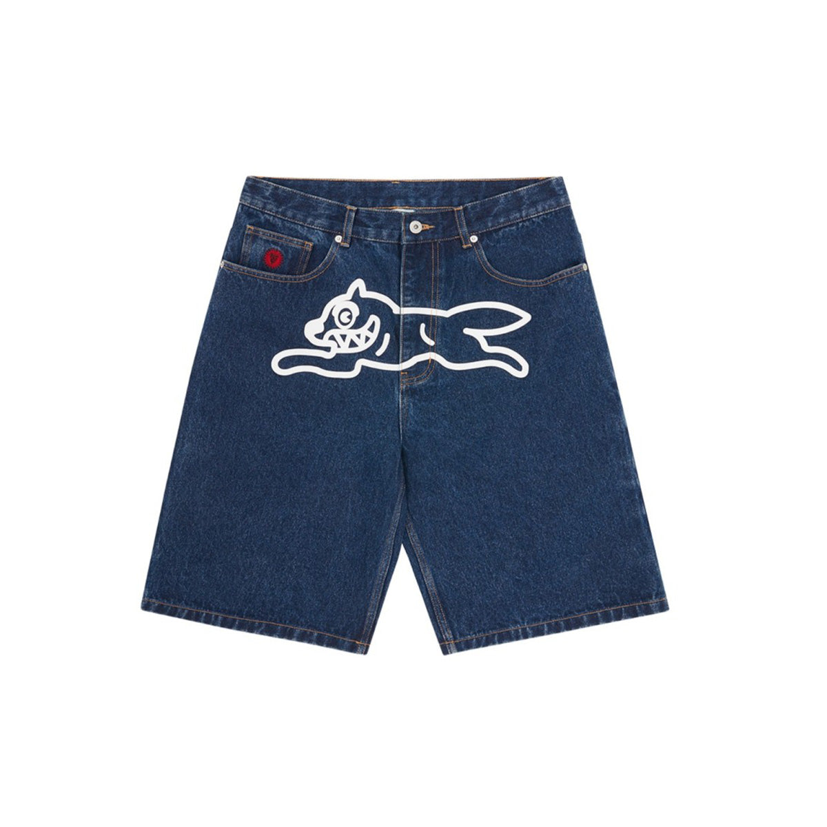 Running Dog Denim Shorts 'Indigo'