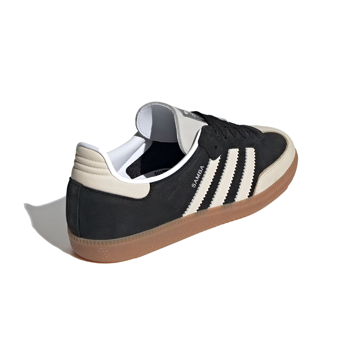 Wmns Samba OG 'Core Black / Wonder White / Silver Metallic'