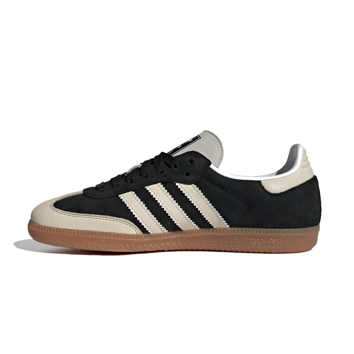 Wmns Samba OG 'Core Black / Wonder White / Silver Metallic'