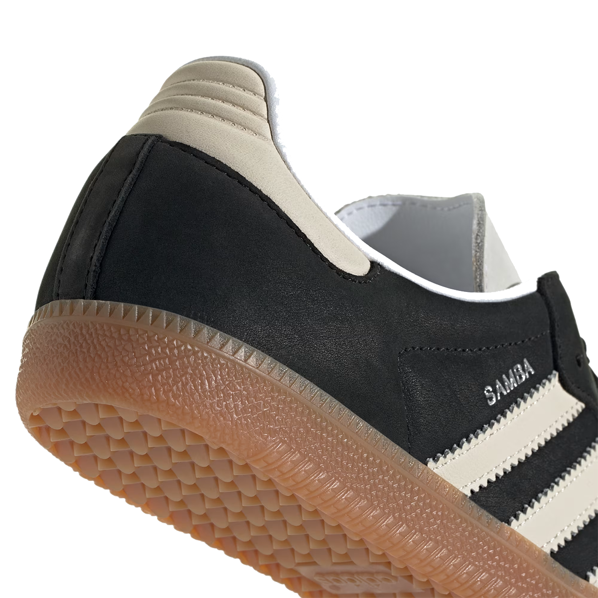 Wmns Samba OG 'Core Black / Wonder White / Silver Metallic'
