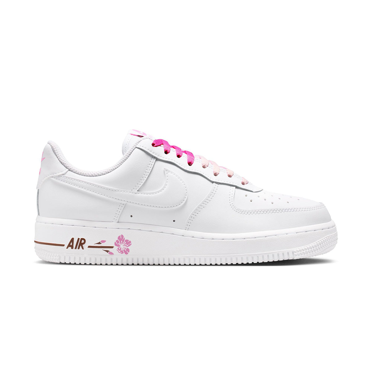 Wmns Air Force 1 '07 SE 'WHITE/WHITE/PLAYFUL PINK/FAUNA BROWN'
