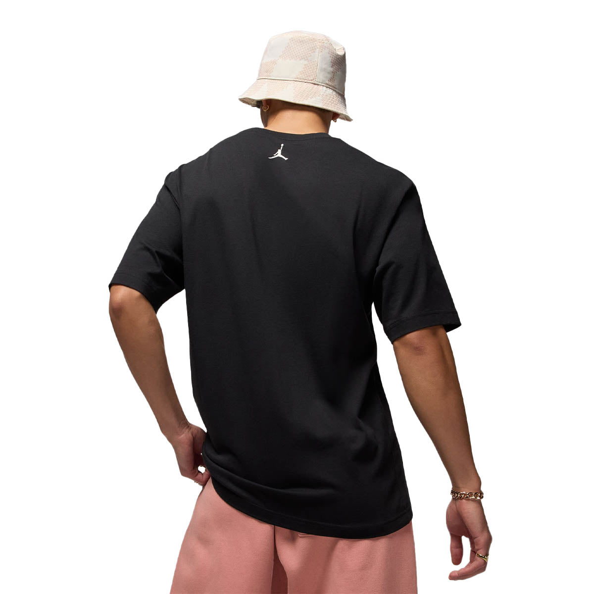 Jordan Short Sleeve Goat Tee 'Black'