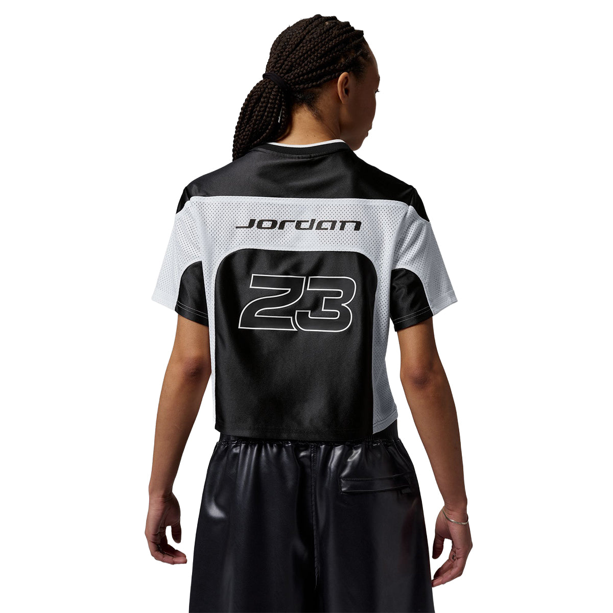 Jordan Flight Wmns Jersey 'BLACK/WHITE/WHITE'