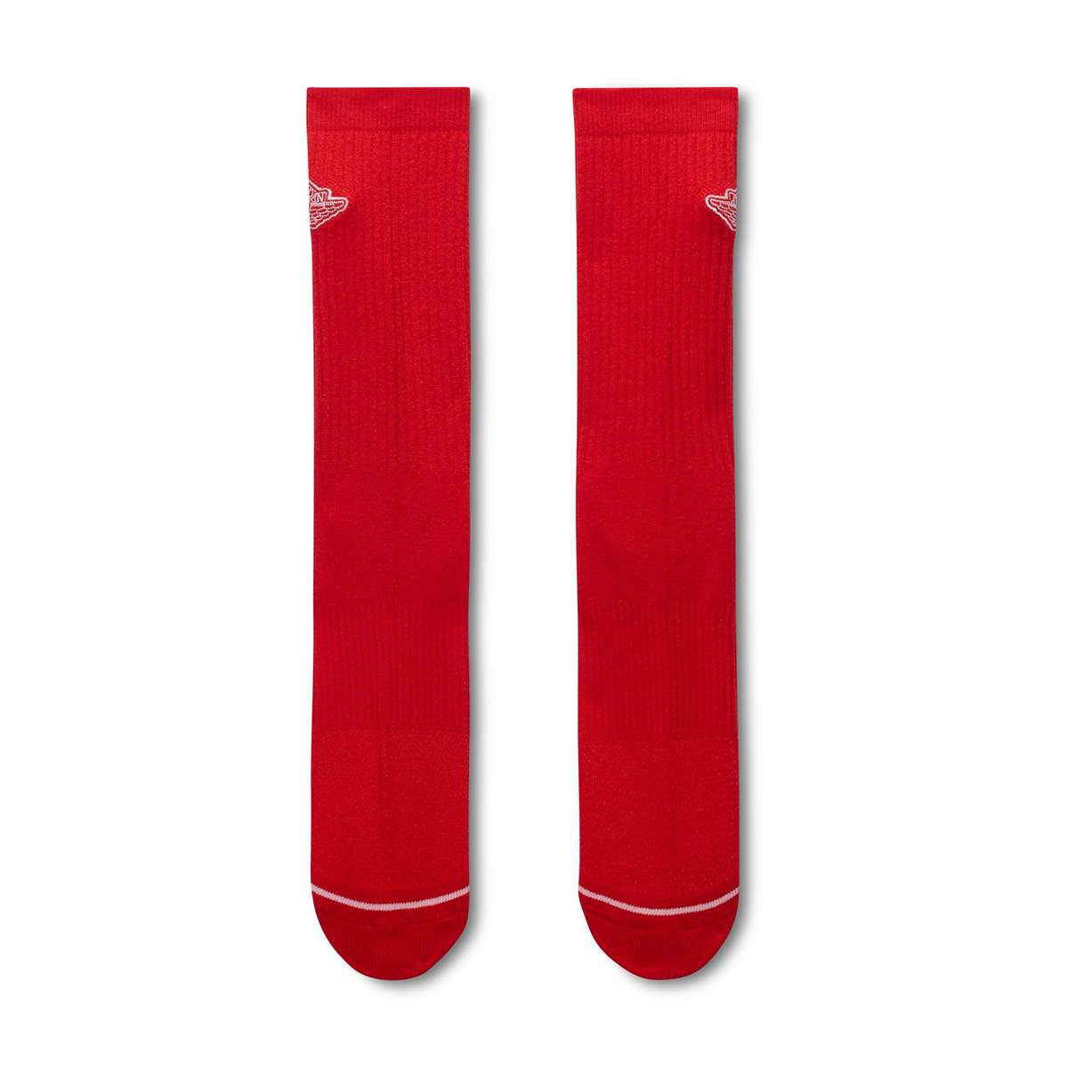 Everyday Cushioned Crew Socks 'Chile Red/Sail'
