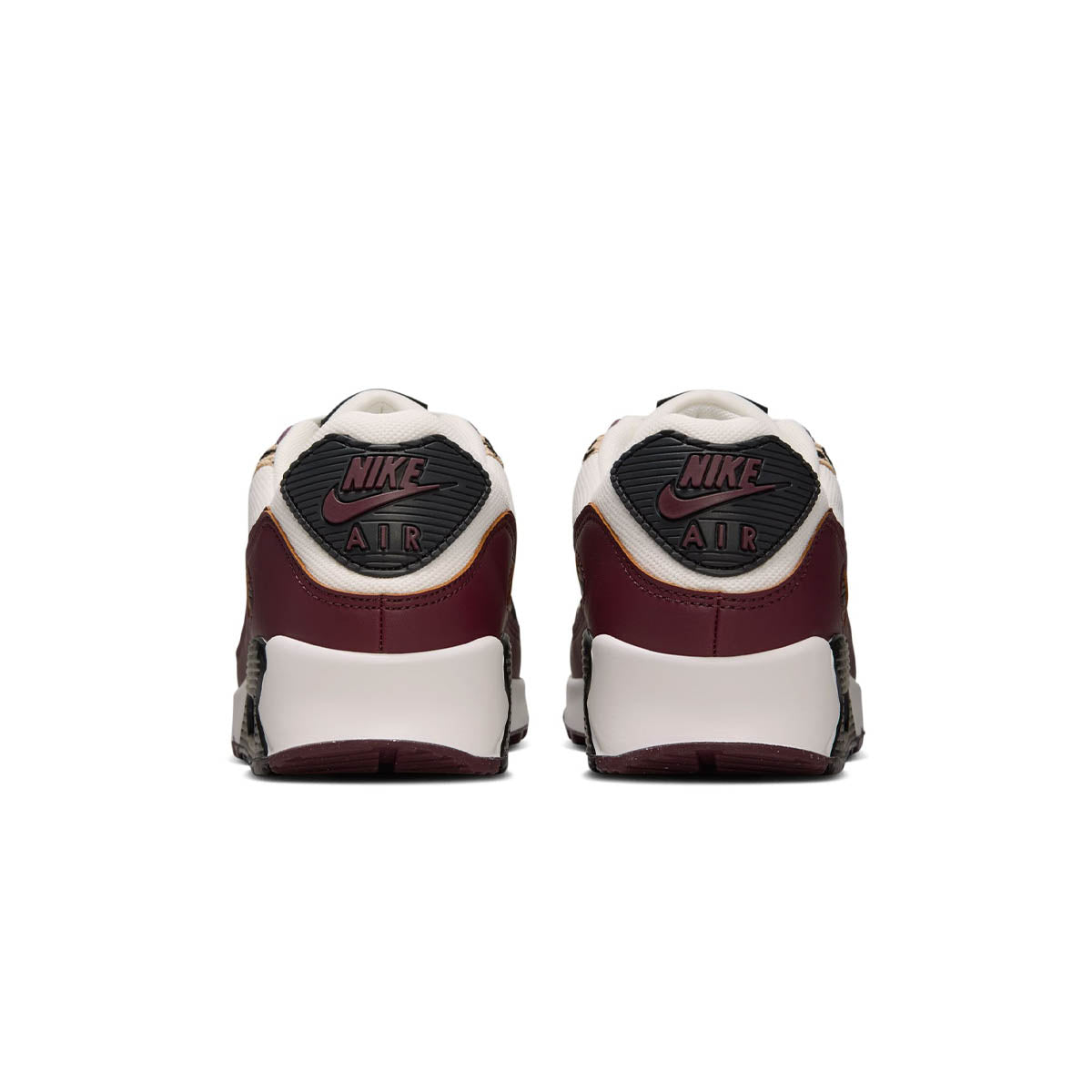 Wmns Air Max 90 'Sail/Black/Burgundy Crush'