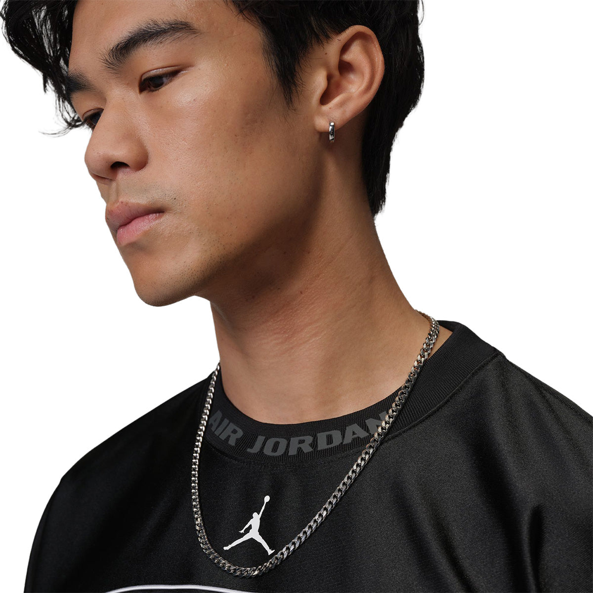 Jordan Flight Club Men's Jersey 'BLACK/WHITE'